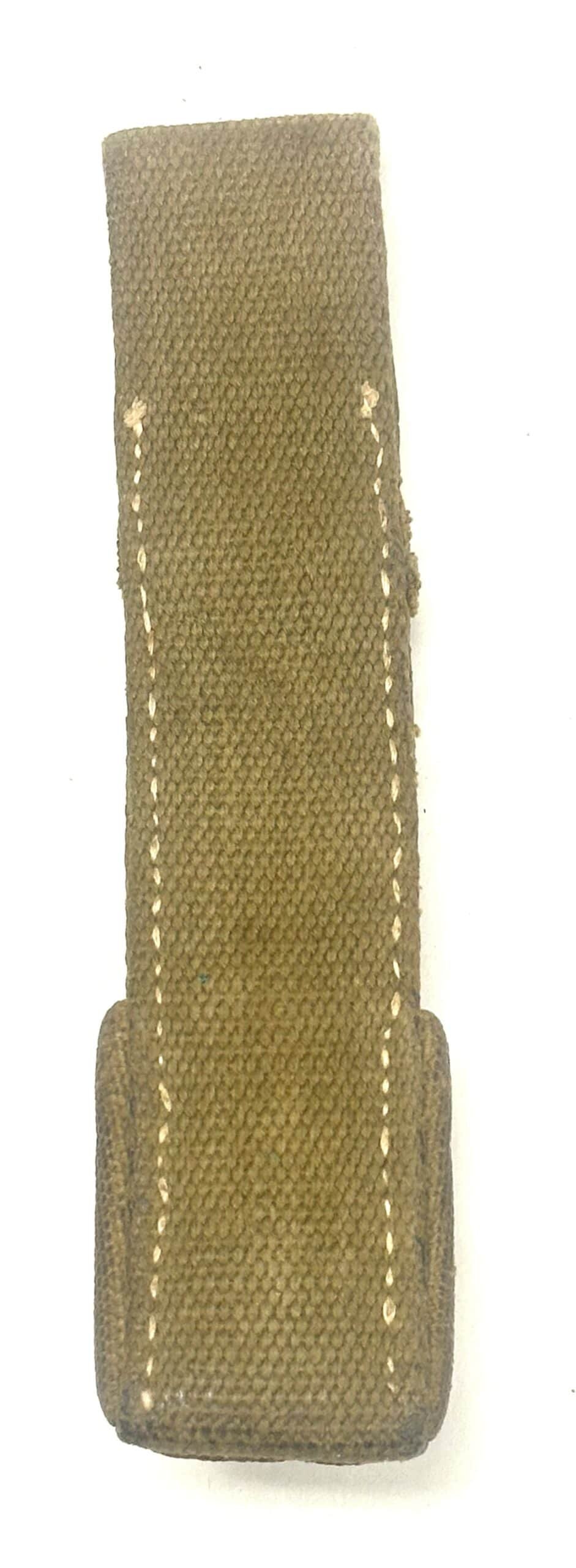 WW2 German Afrika Korps DAK Tropical Web Bayonet Frog — image 2