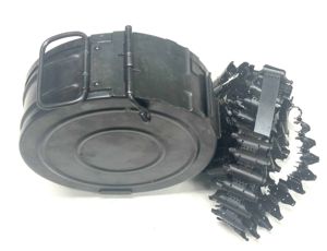 North Vietnamese Army Viet Cong RPD Drum with Links