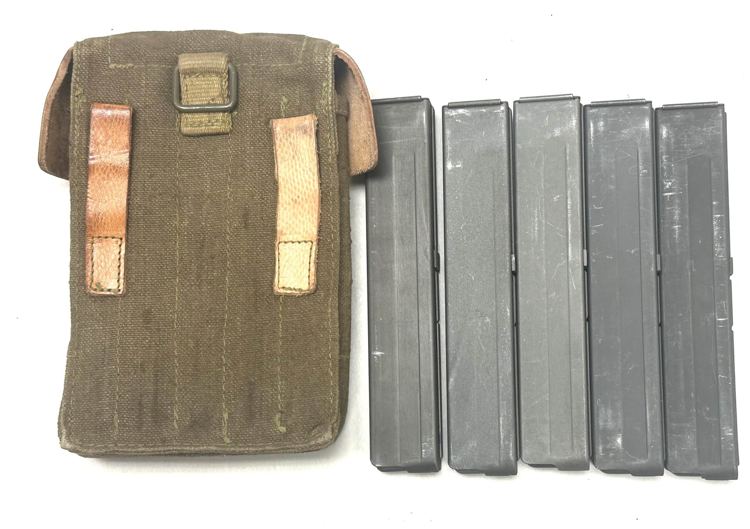Czechoslovakian Cz26 Magazine Lot of 5 with Pouch — image 2