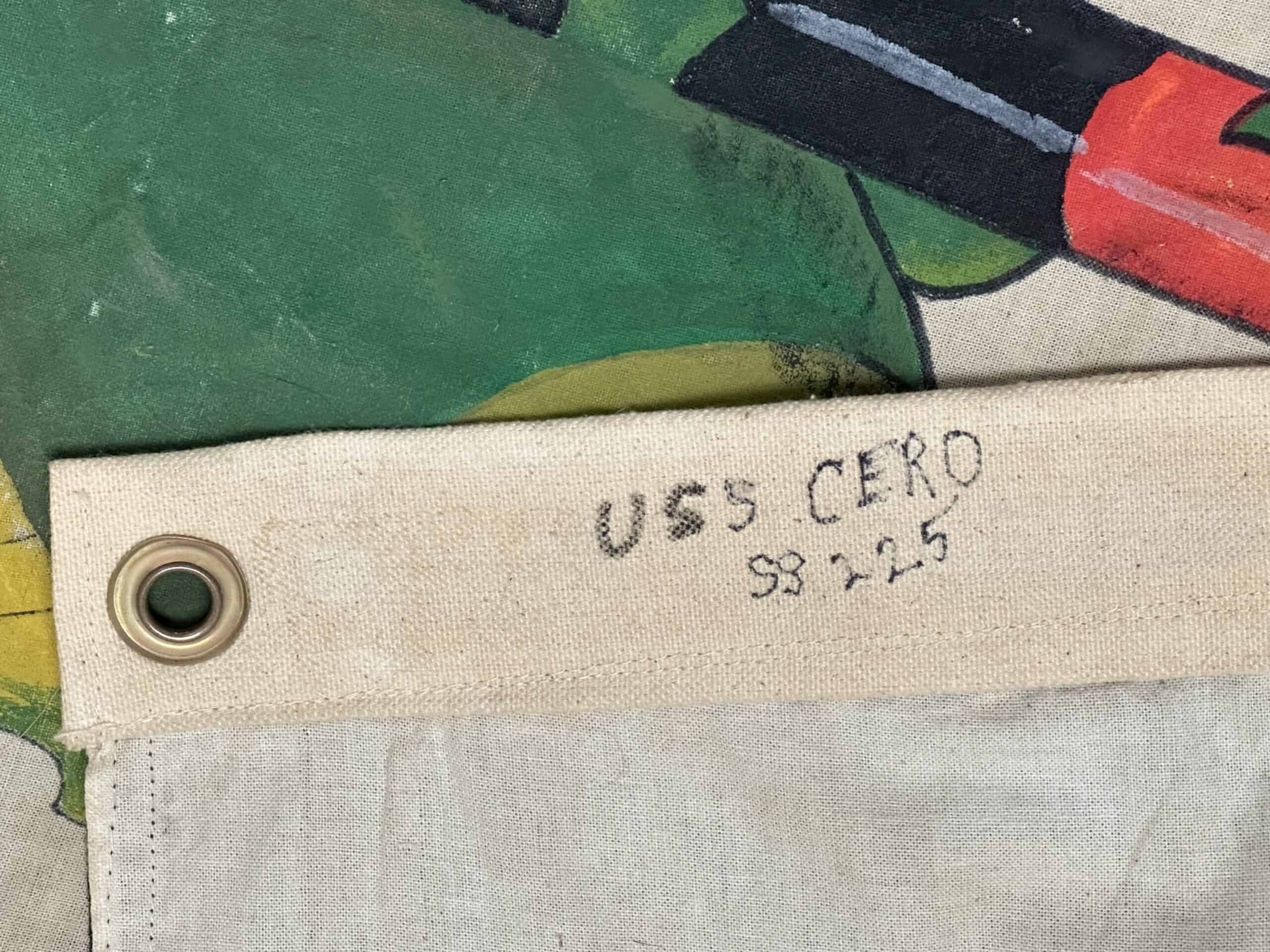 WW2 US Navy Submarine Flag USS Cero SS-225 — image 6