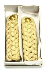 WW2 Japanese Army Warrant Officer Boxed Dress Shoulder Boards