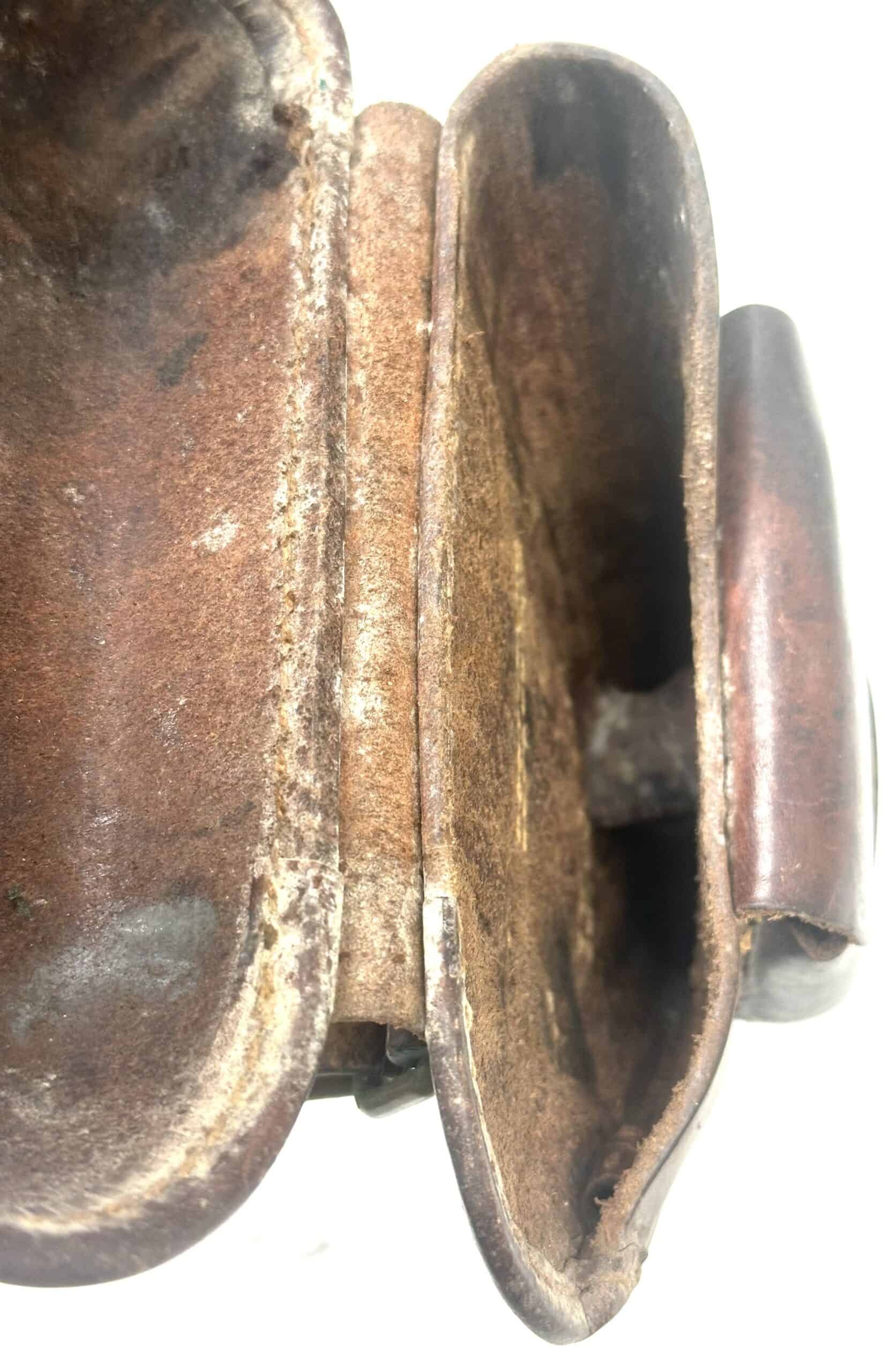 WW2 Japanese Navy Numbered & Named Type 14 Nambu Holster 1939 with Shoulder Strap — image 11