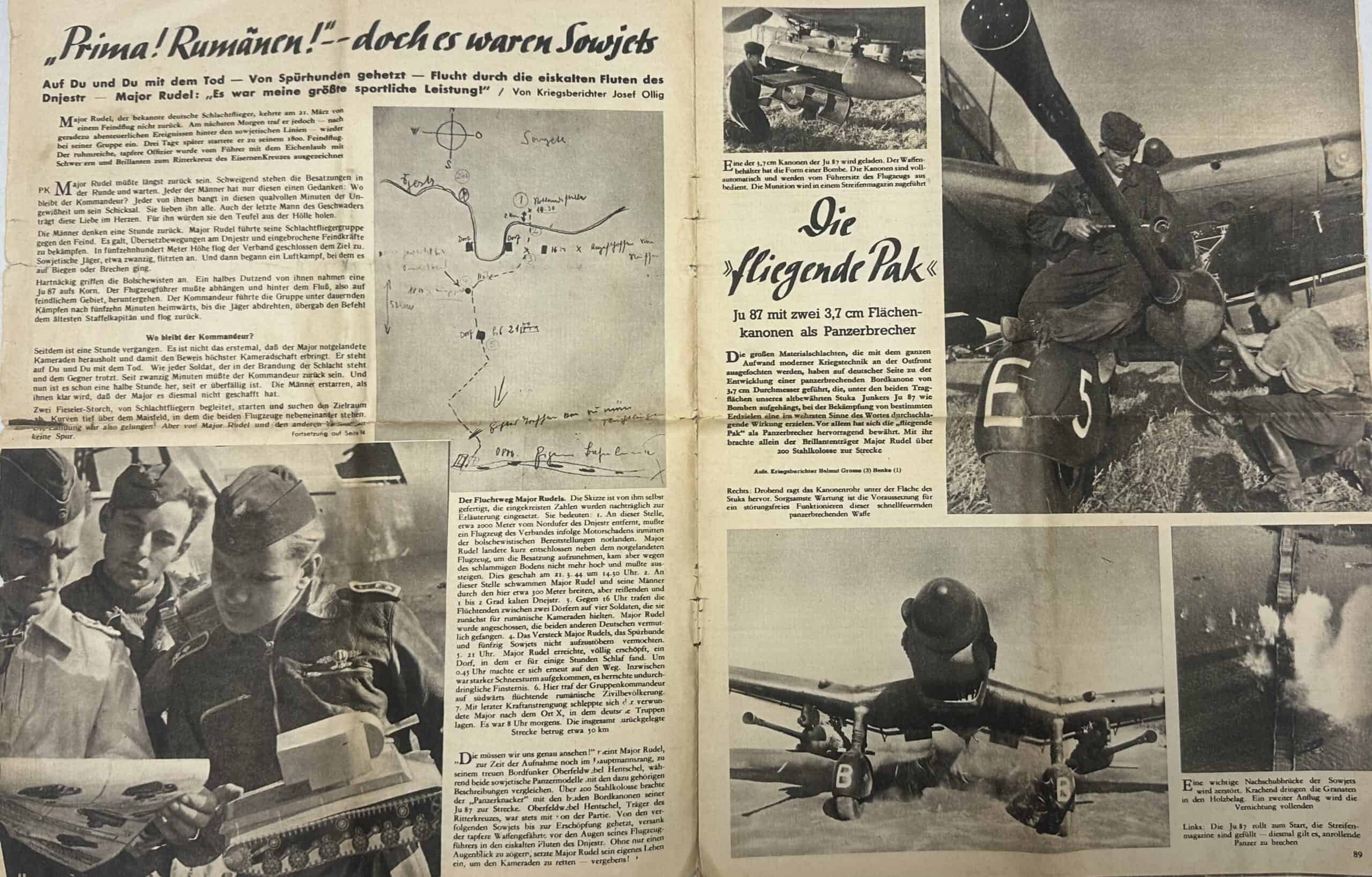 WW2 German Luftwaffe News Pictorial 1944 — image 2