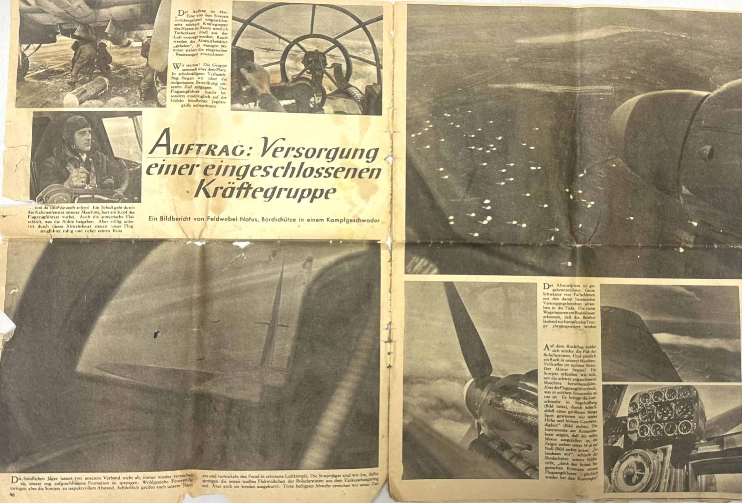 WW2 German Luftwaffe News Pictorial 1944 — image 5