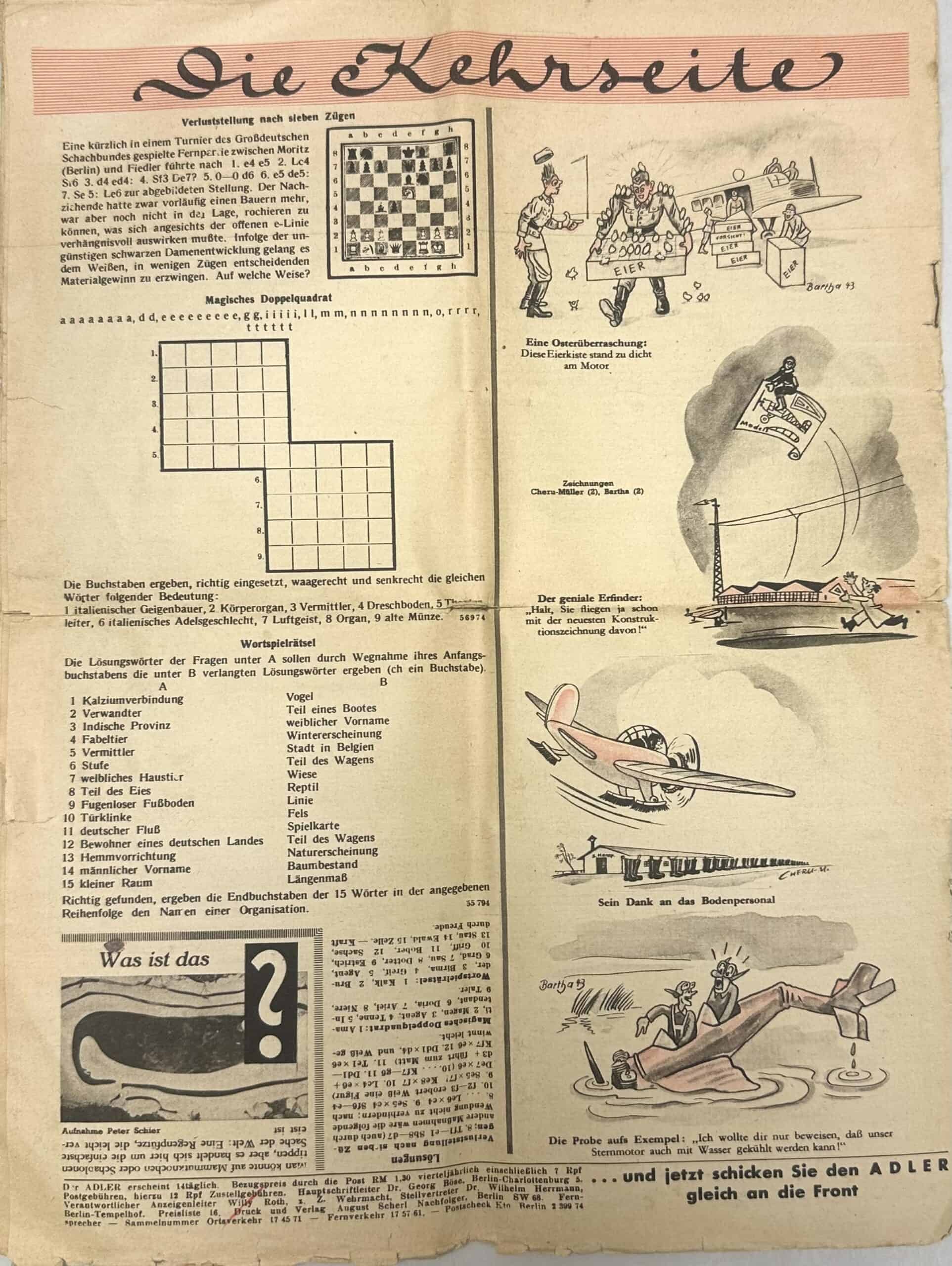 WW2 German Luftwaffe News Pictorial 1944 — image 6