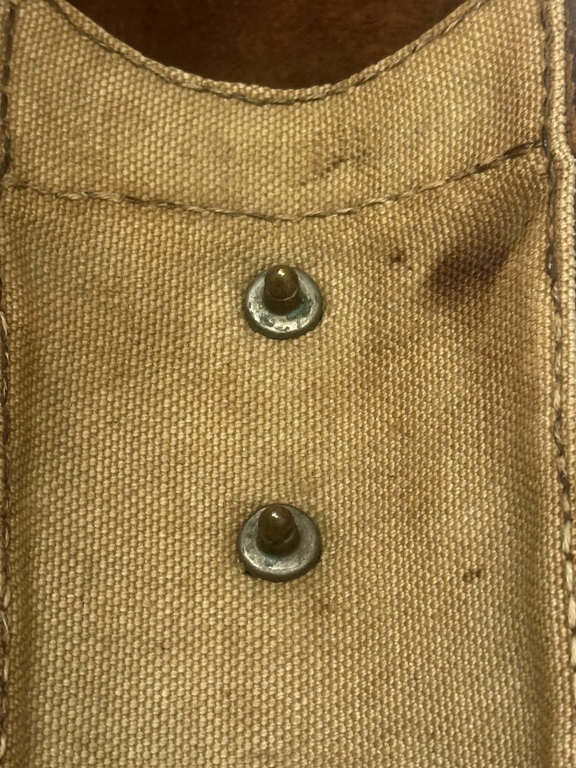 WW2 Japanese Type 96 Type 99 Magazine Pouch with Kanji — image 3