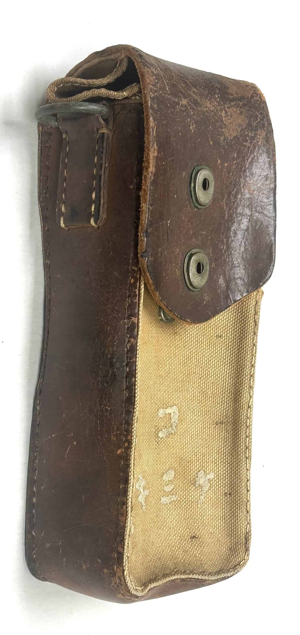 WW2 Japanese Type 96 Type 99 Magazine Pouch with Kanji — image 6
