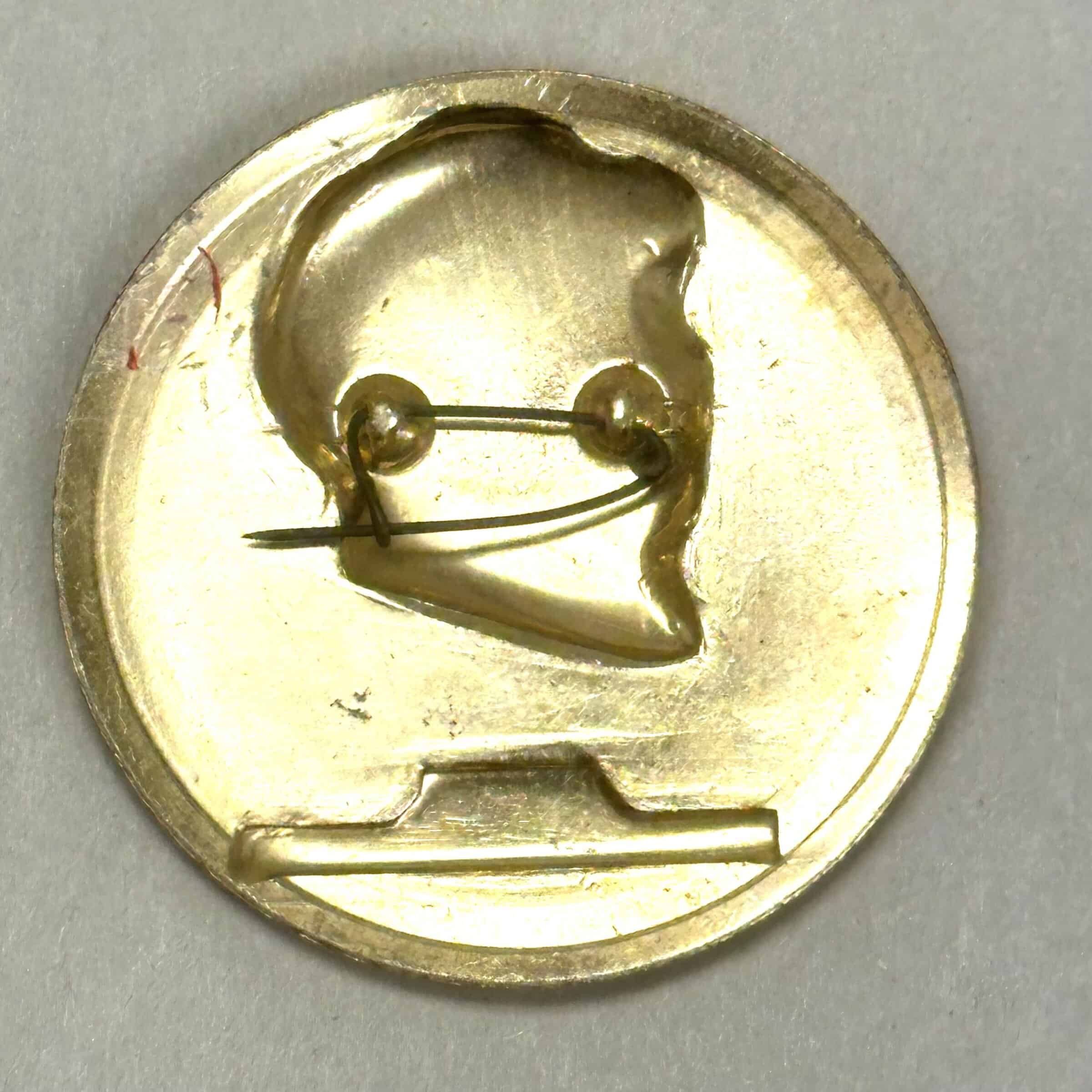 Chinese 20 Year Anniversary Mao Badge 1948 to 1968 — image 2