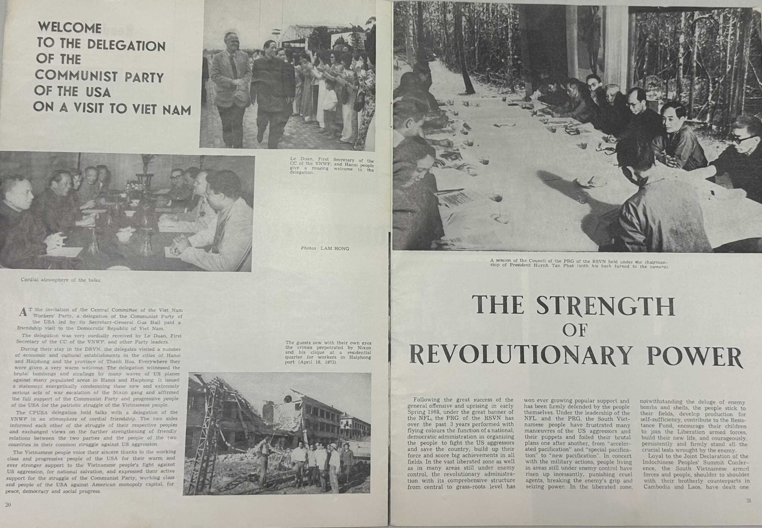 North Vietnamese Propaganda Magazine 1972 — image 12