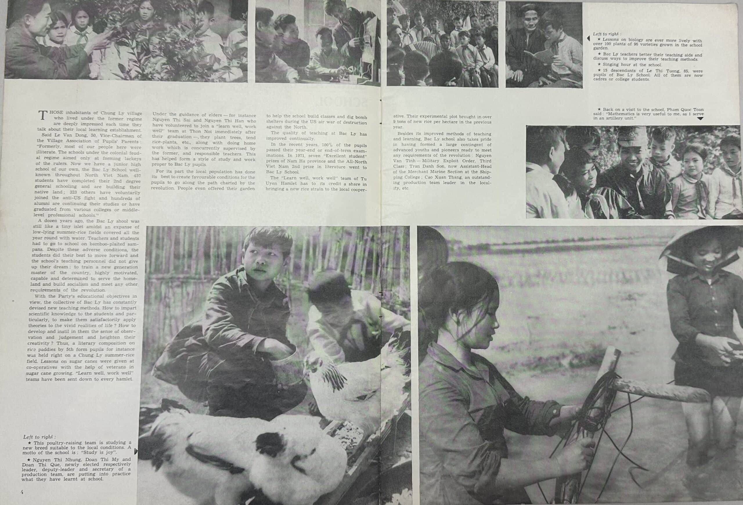 North Vietnamese Propaganda Magazine 1972 — image 2