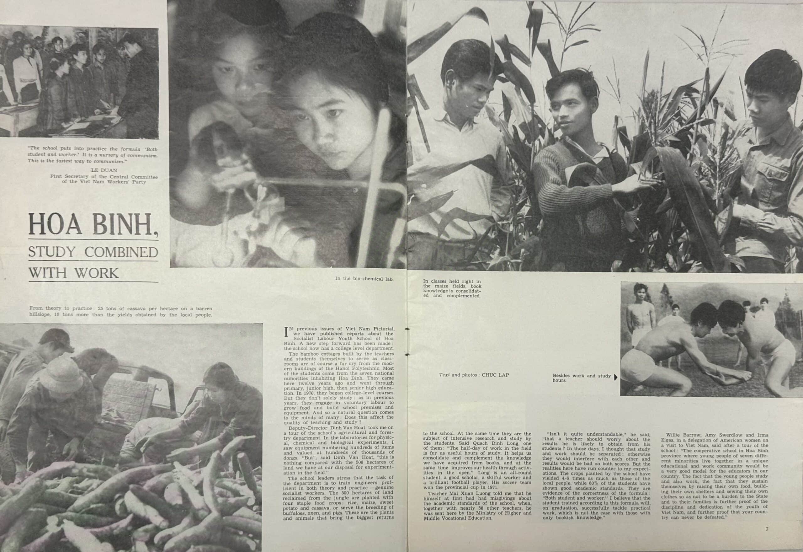 North Vietnamese Propaganda Magazine 1972 — image 4