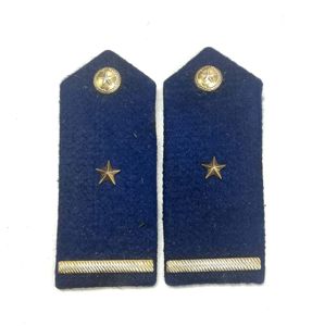 North Vietnamese Air Force 2nd Lieutenant Wool Shoulder Boards