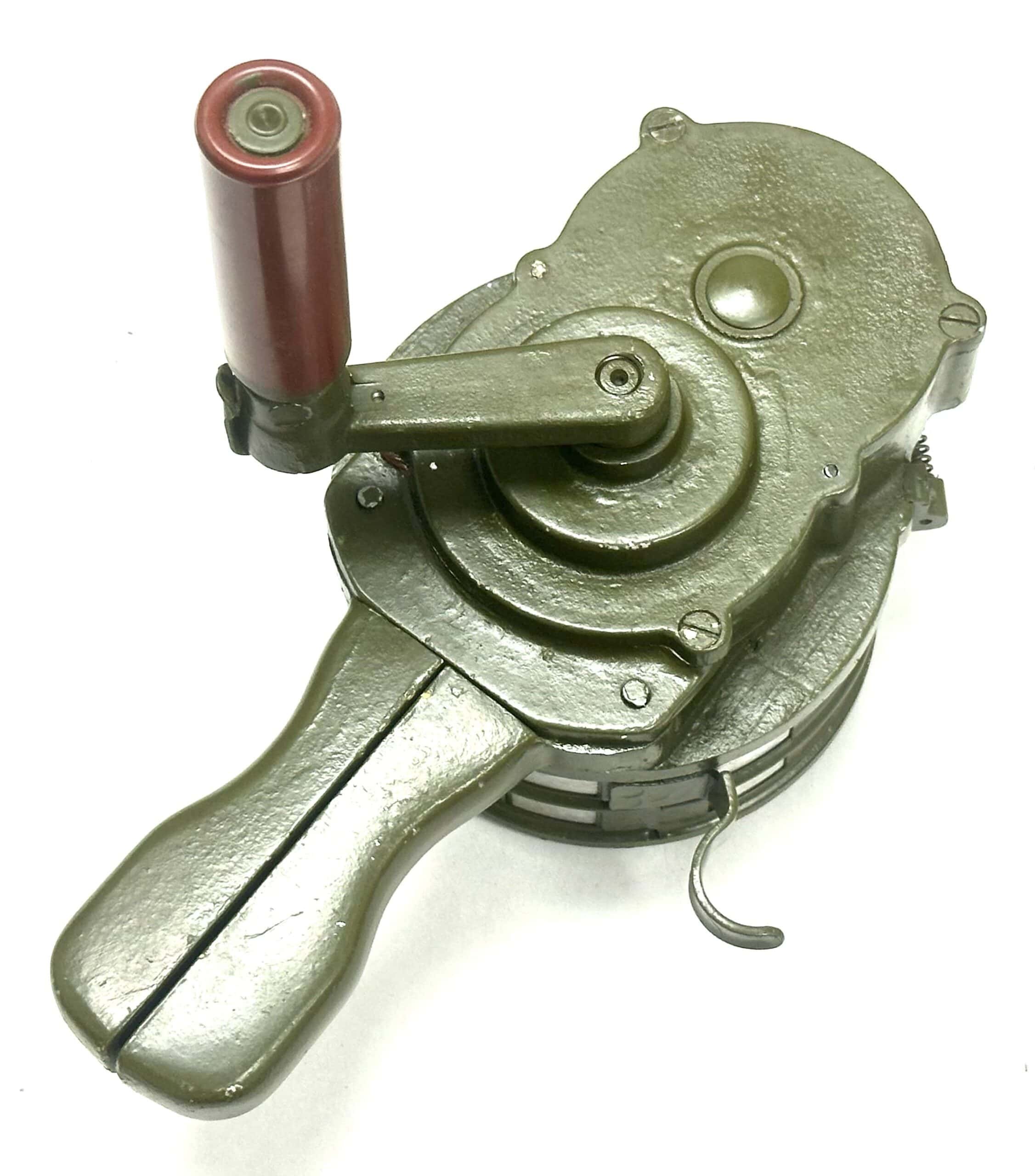 ChiCom North Vietnamese Army Viet Cong Air Raid Siren with Carrying Bag — image 3