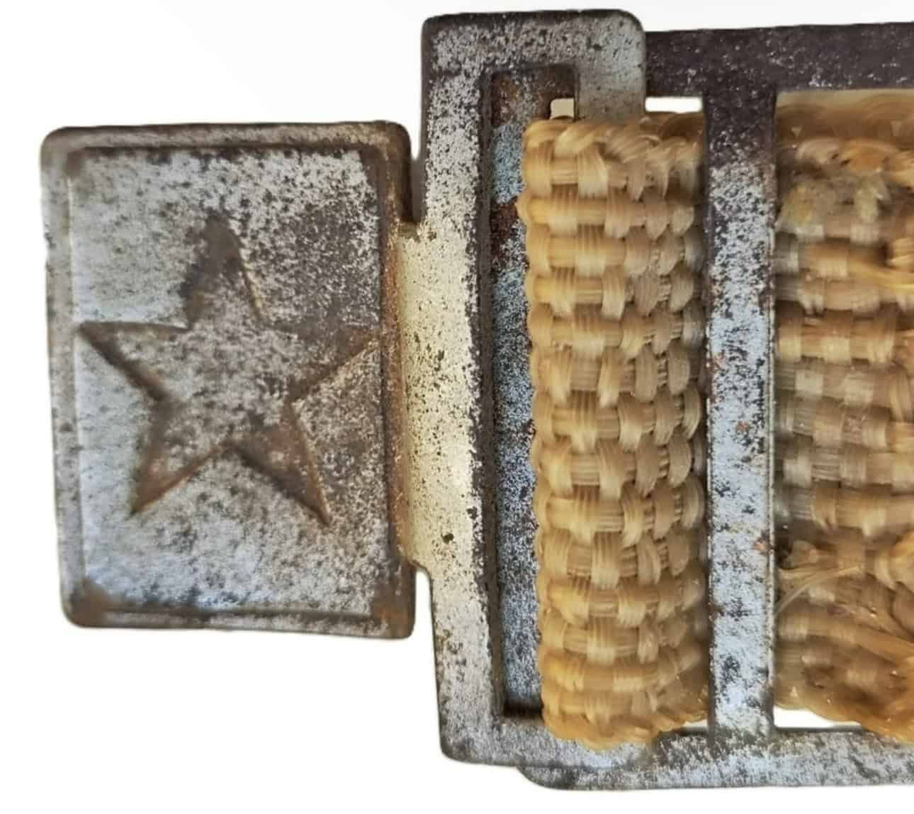 Viet Cong Jungle Made Belt with Star Buckle — image 3
