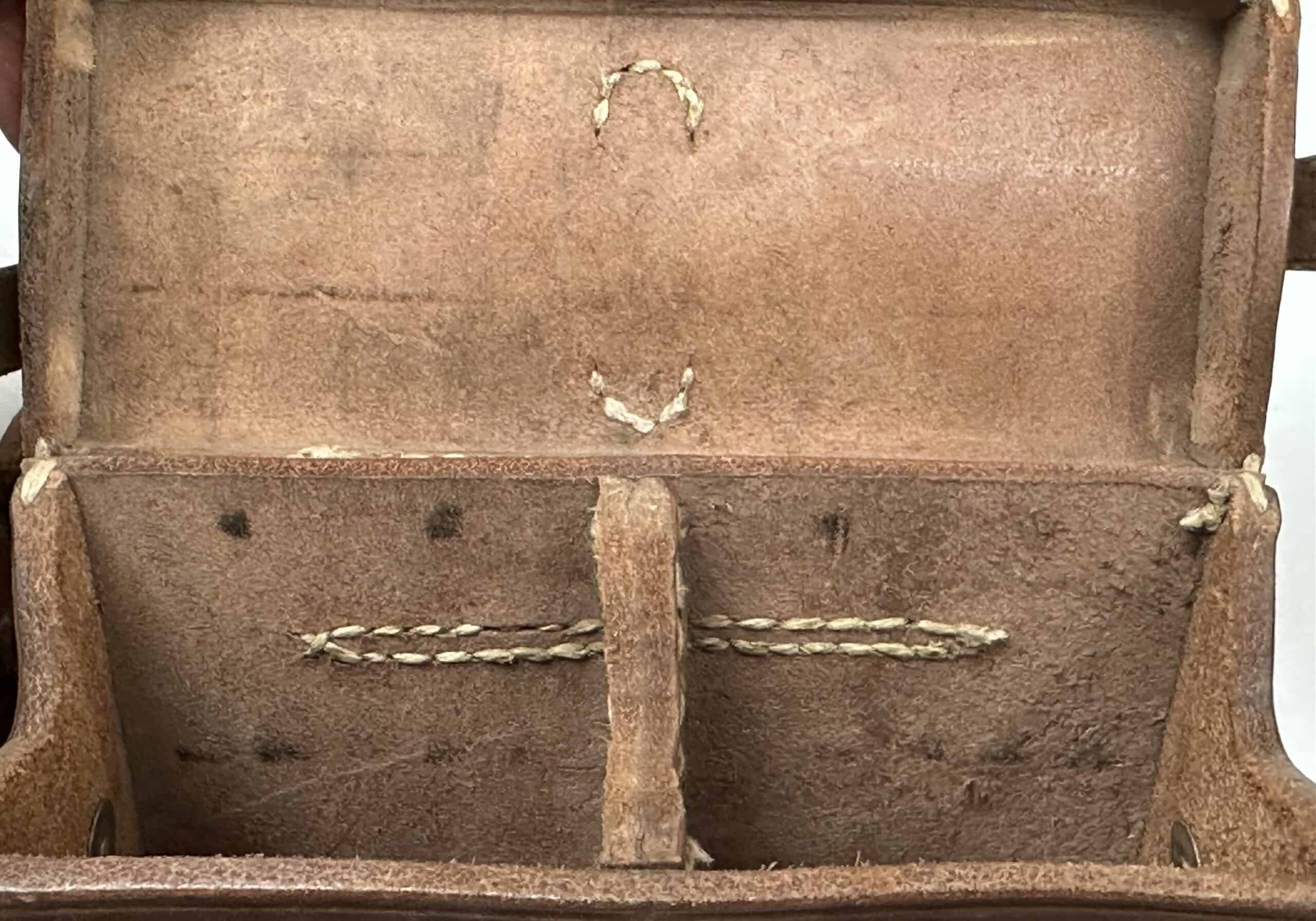 WW2 Japanese Arisaka Belt Rig with Ammunition Pouches & Bayonet Frog Excellent — image 15