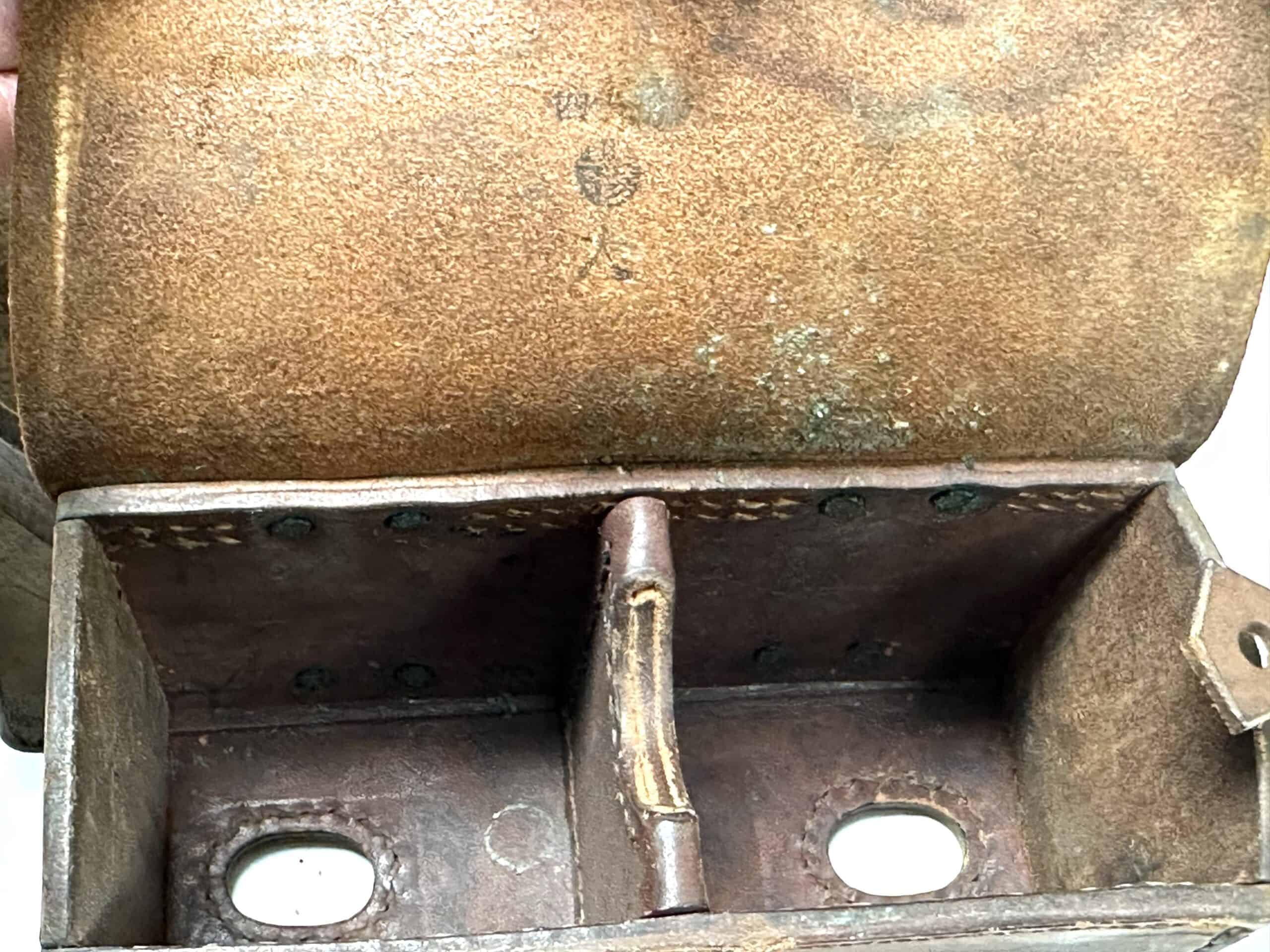 WW2 Japanese Navy Landing Force Belt Rig with Front and Rear Ammunition Pouches — image 18