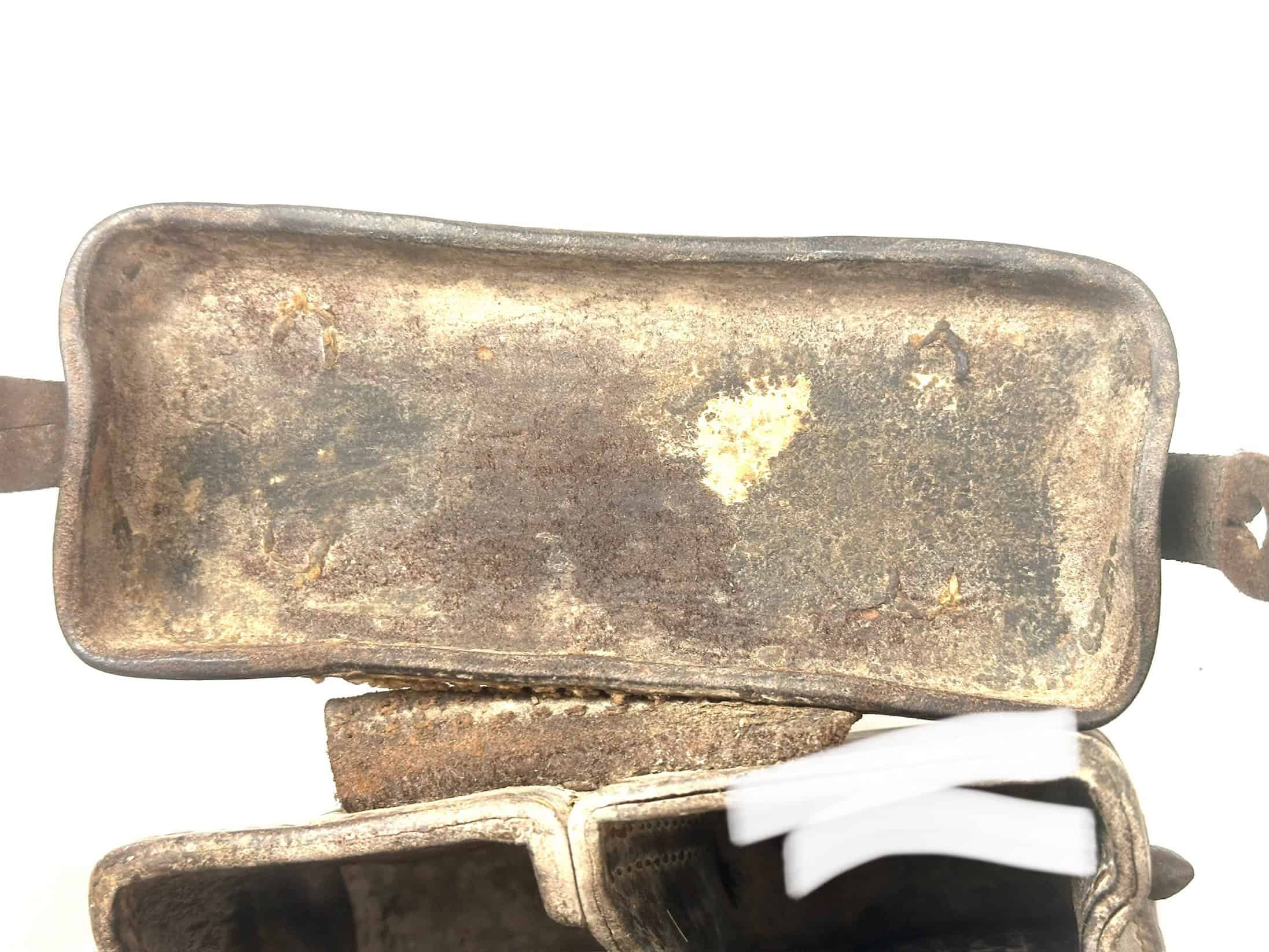 WW2 Japanese Naval Landing Force Arisaka Belt Rig with Ammunition Pouches — image 13