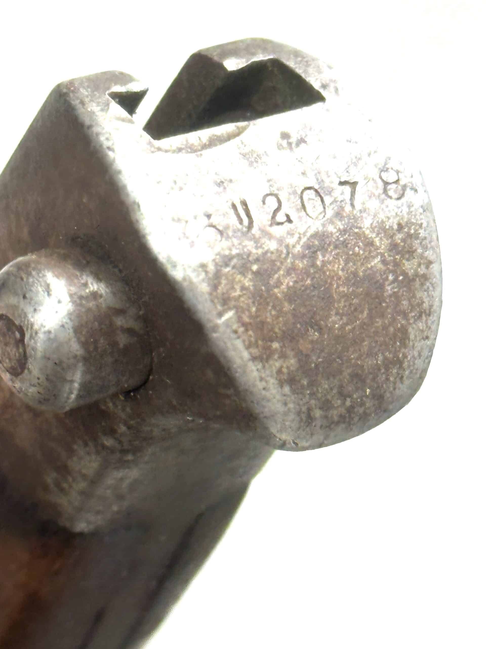 WW2 Japanese Type 30 Straight Guard Bayonet Toyoda Automatic Loom — image 6