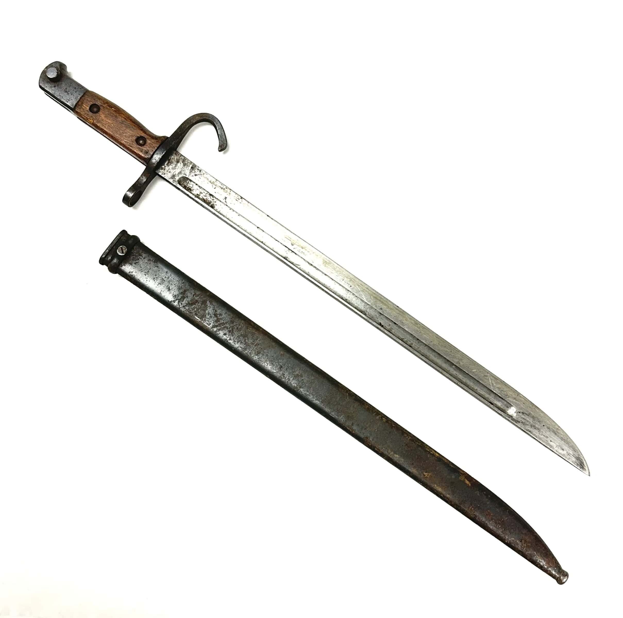 WW2 Japanese Type 30 Early Hook Guard Bayonet Jinsen — image 5