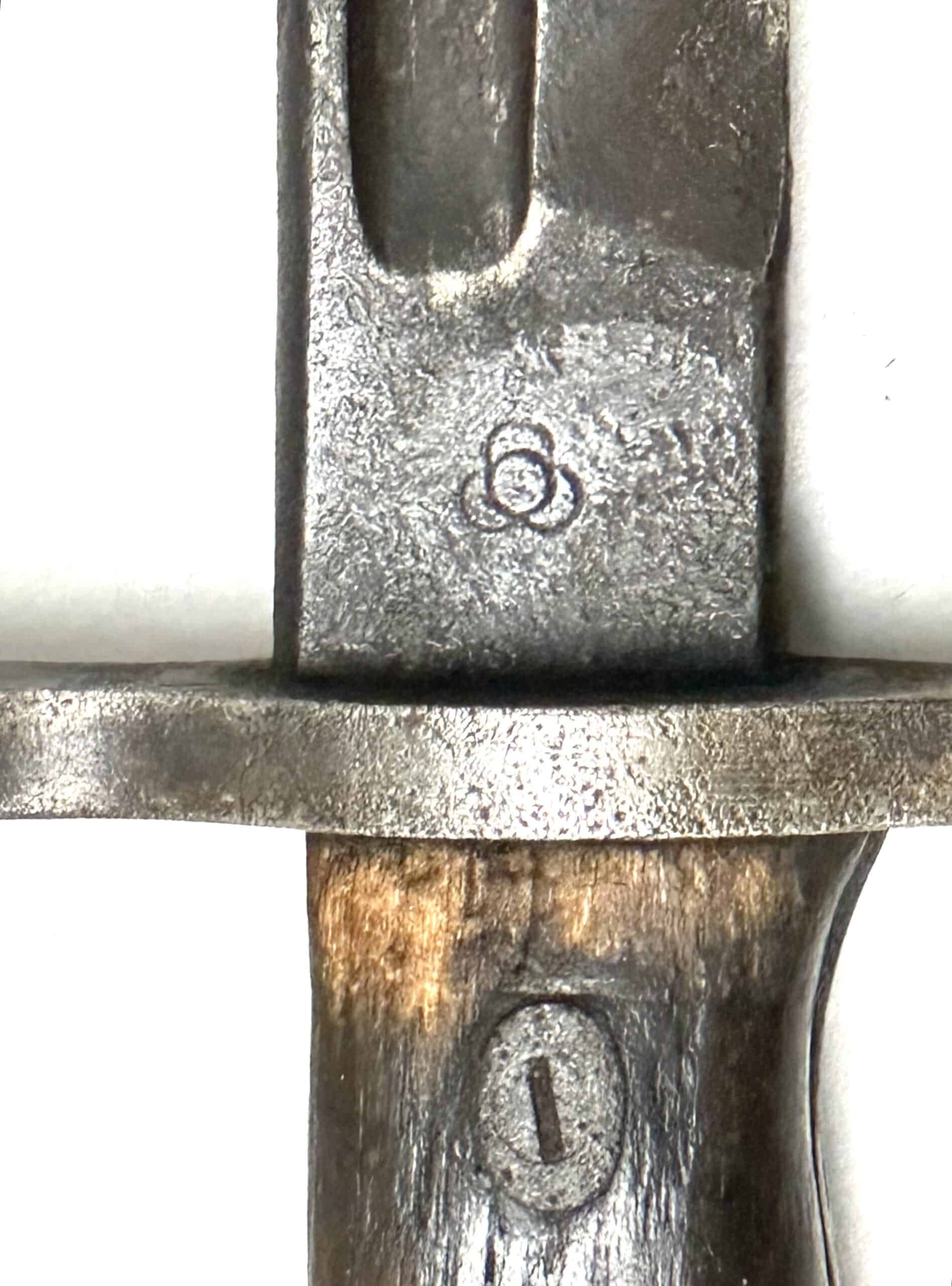 WW2 Japanese Type 30 Early Hook Guard Bayonet Tokyo Arsenal — image 3