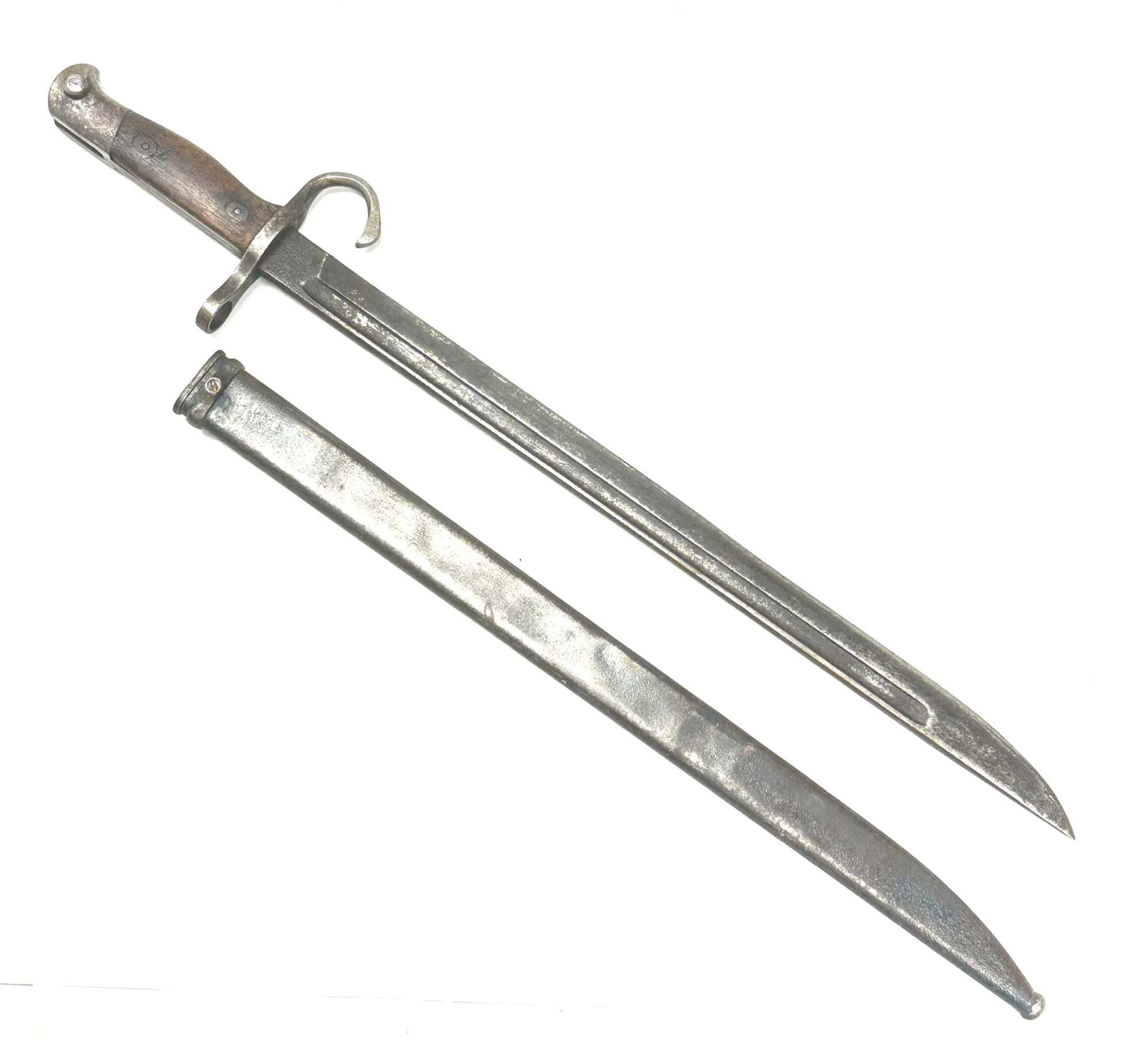 WW2 Japanese Type 30 Early Hook Guard Bayonet Tokyo Arsenal — image 5