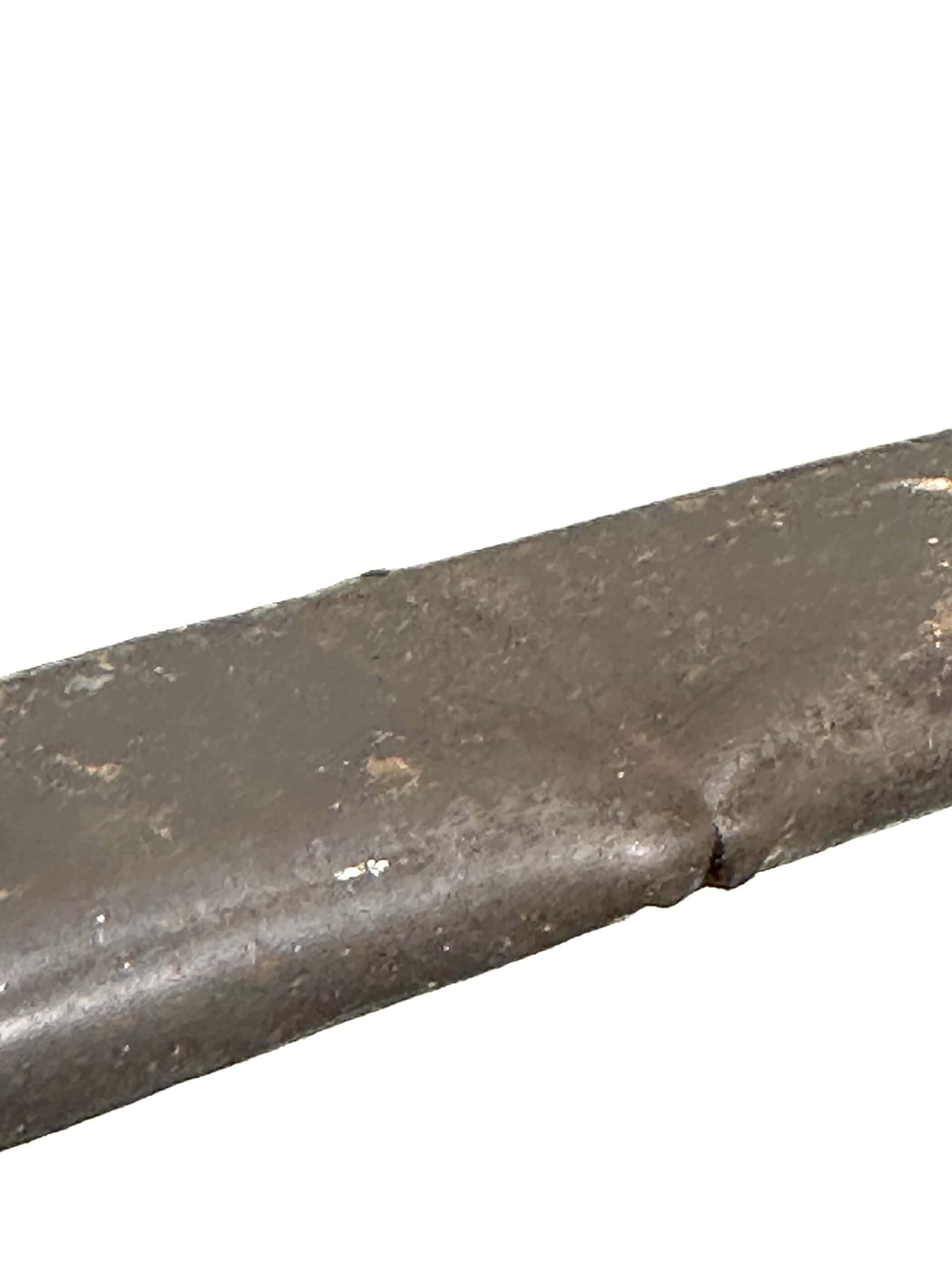 WW2 Japanese Battledamaged Type 30 Bayonet Scabbard — image 3