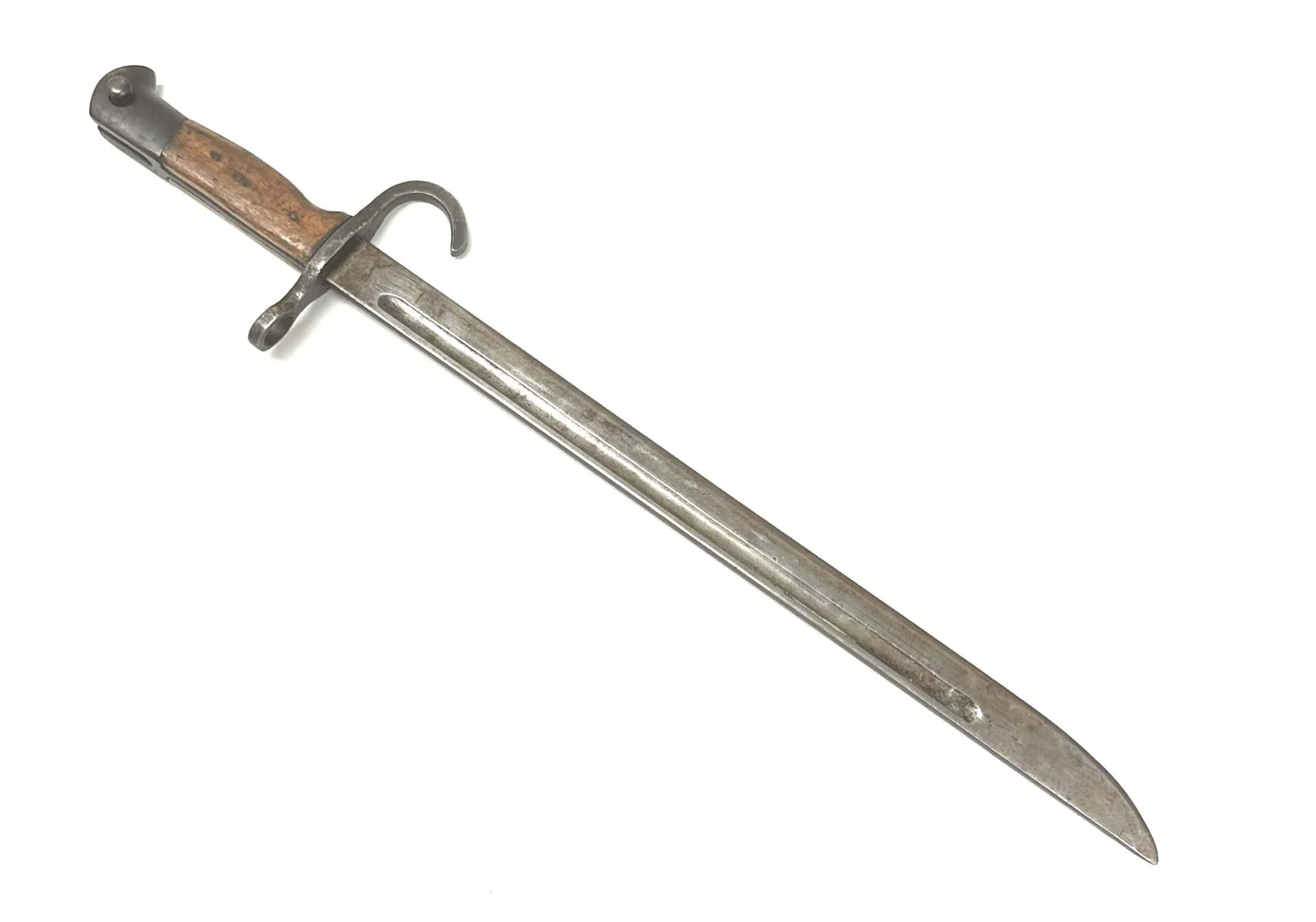 WW2 Japanese Type 30 Early Hook Guard Training Bayonet Tokyo Marked — image 4