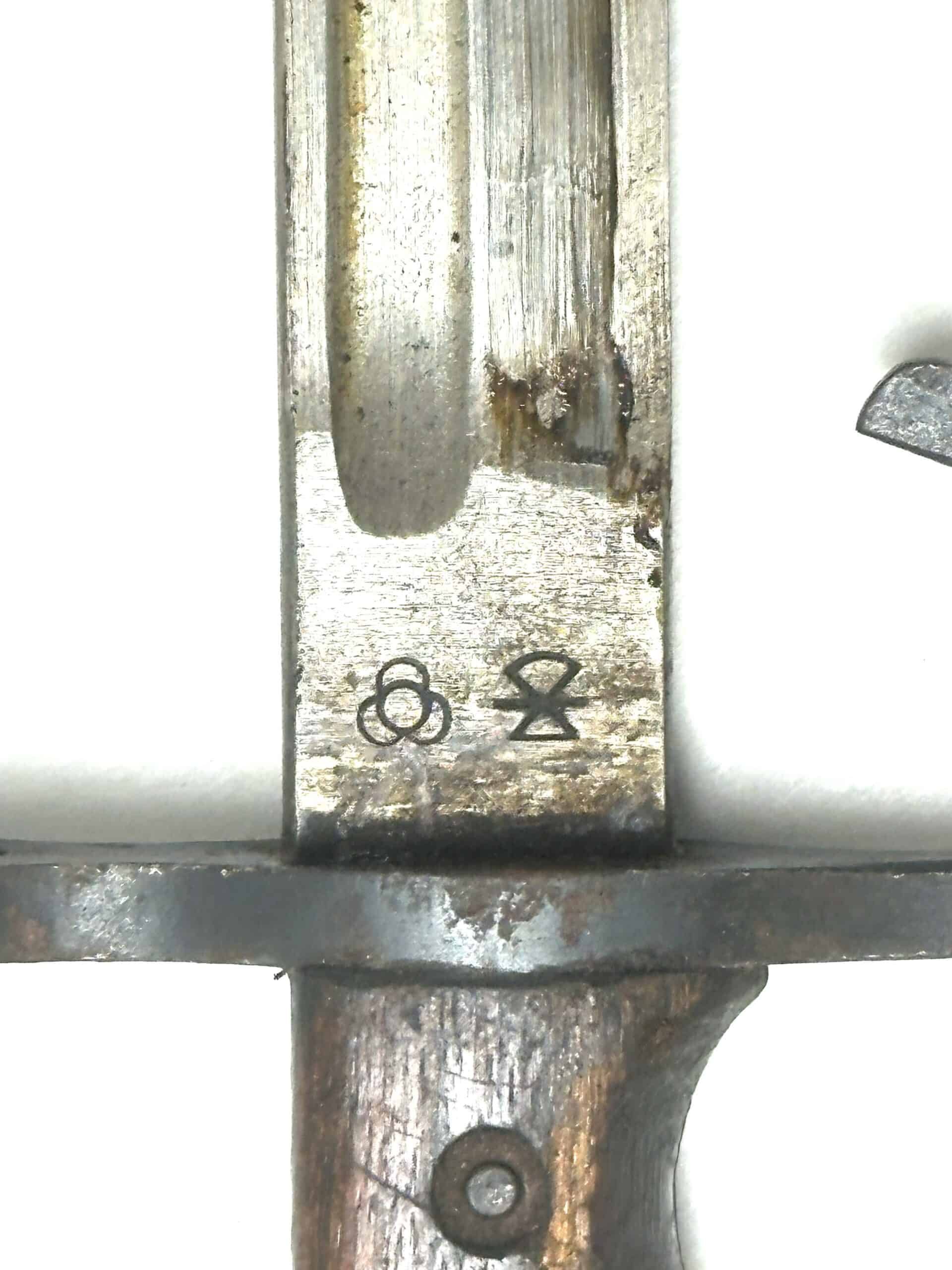 WW2 Japanese Type 30 Early Hook Guard Bayonet Prism Instrument Factory — image 3