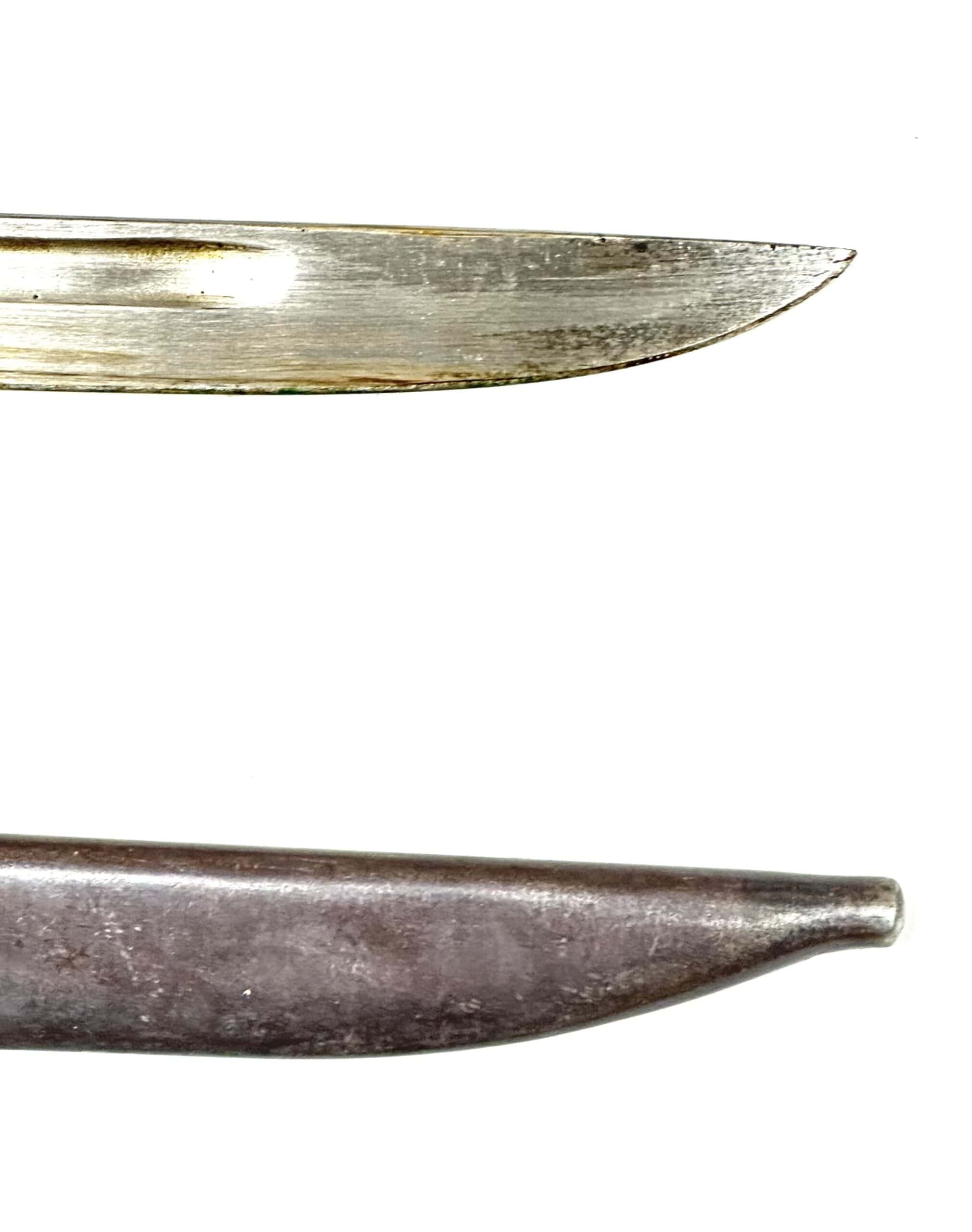 WW2 Japanese Type 30 Early Hook Guard Bayonet Prism Instrument Factory — image 4