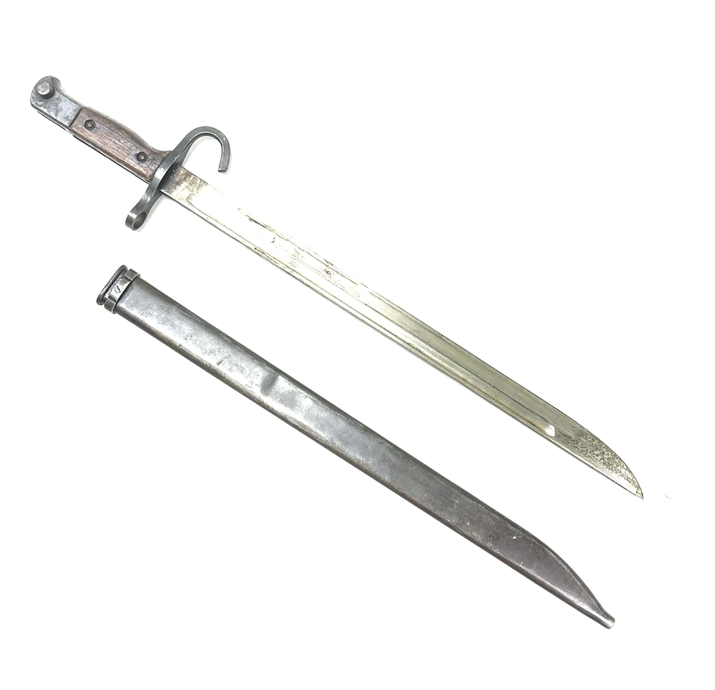 WW2 Japanese Type 30 Early Hook Guard Bayonet Prism Instrument Factory — image 5