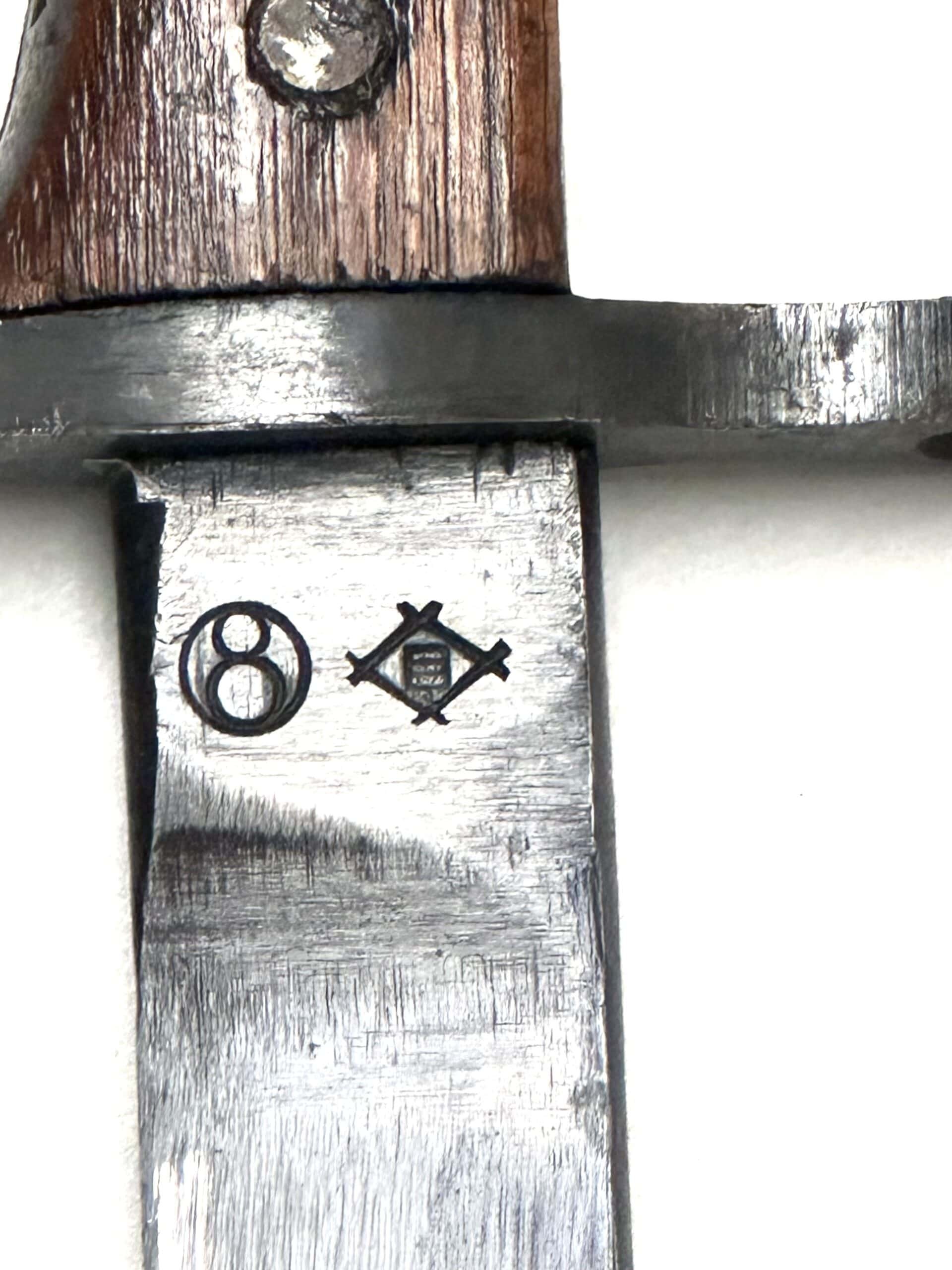 WW2 Japanese Type 30 Bayonet Straight Guard Toyoda Automatic Loomworks — image 3