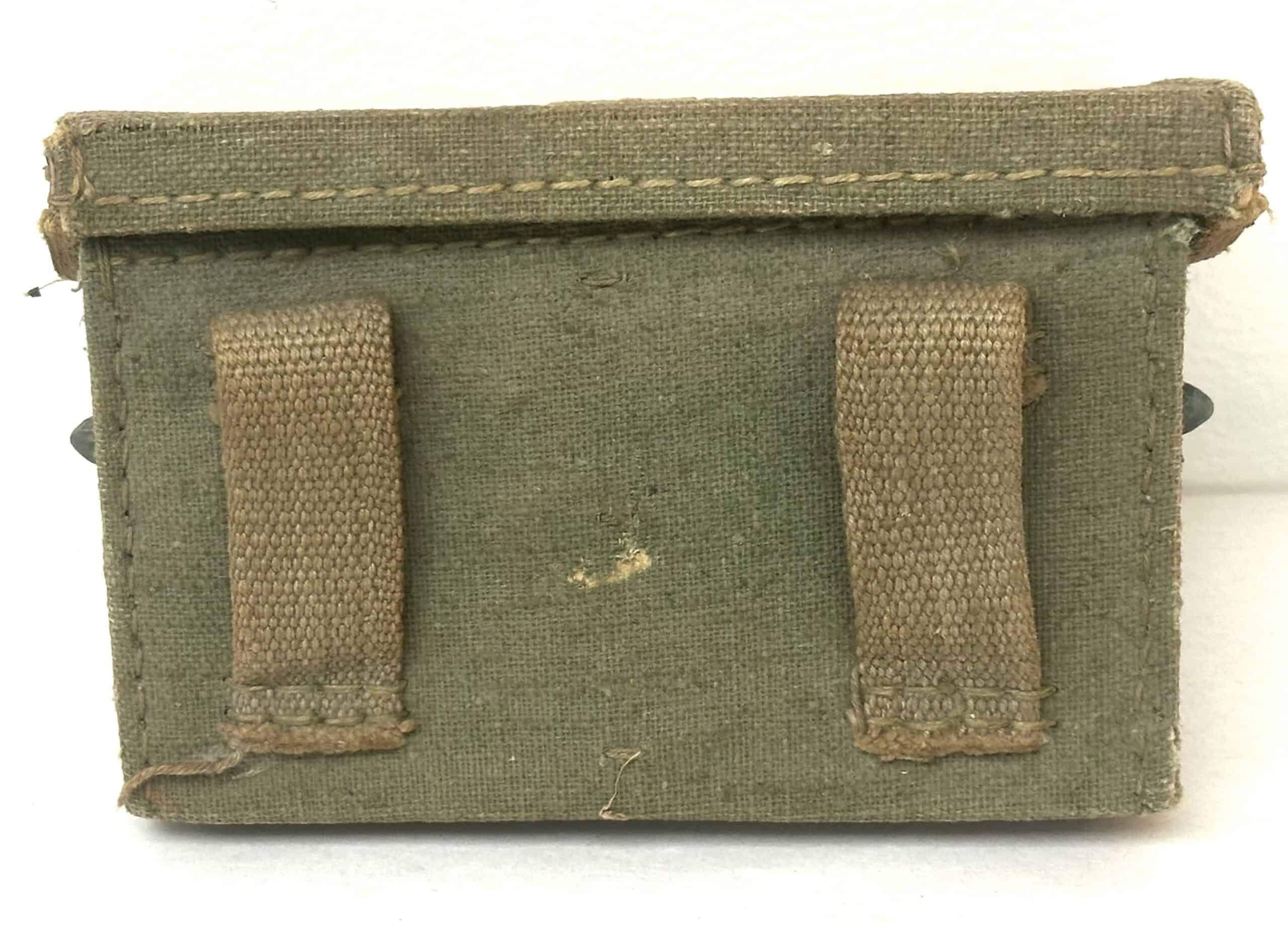 WW2 Japanese Cloth Last Ditch 1945 Ammunition Pouch — image 2