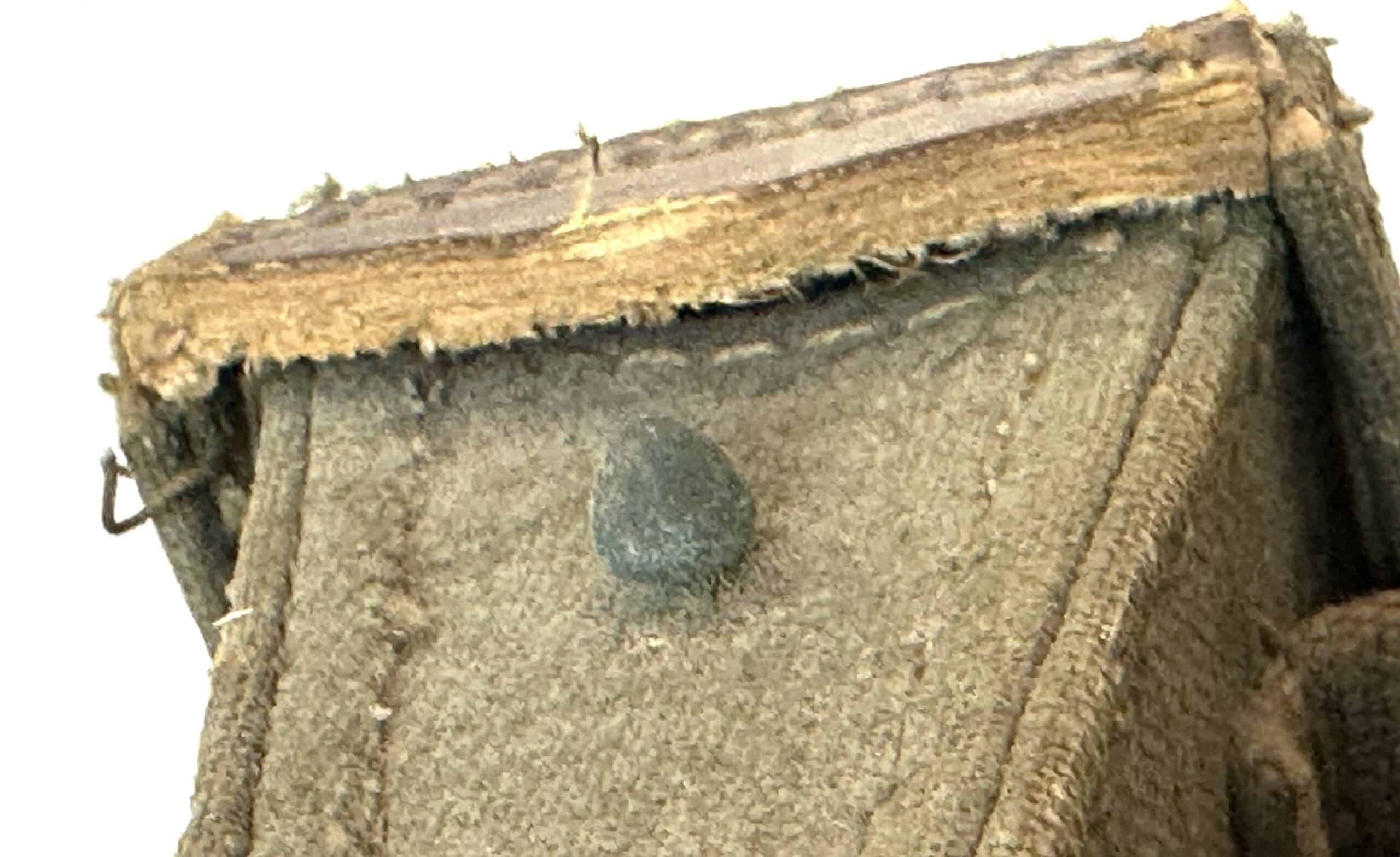 WW2 Japanese Cloth Last Ditch 1945 Ammunition Pouch — image 7