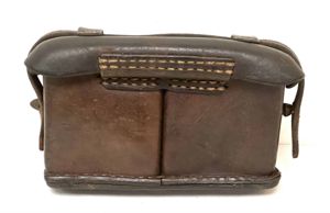 WW2 Japanese Navy Pattern Split Front Ammunition Pouch