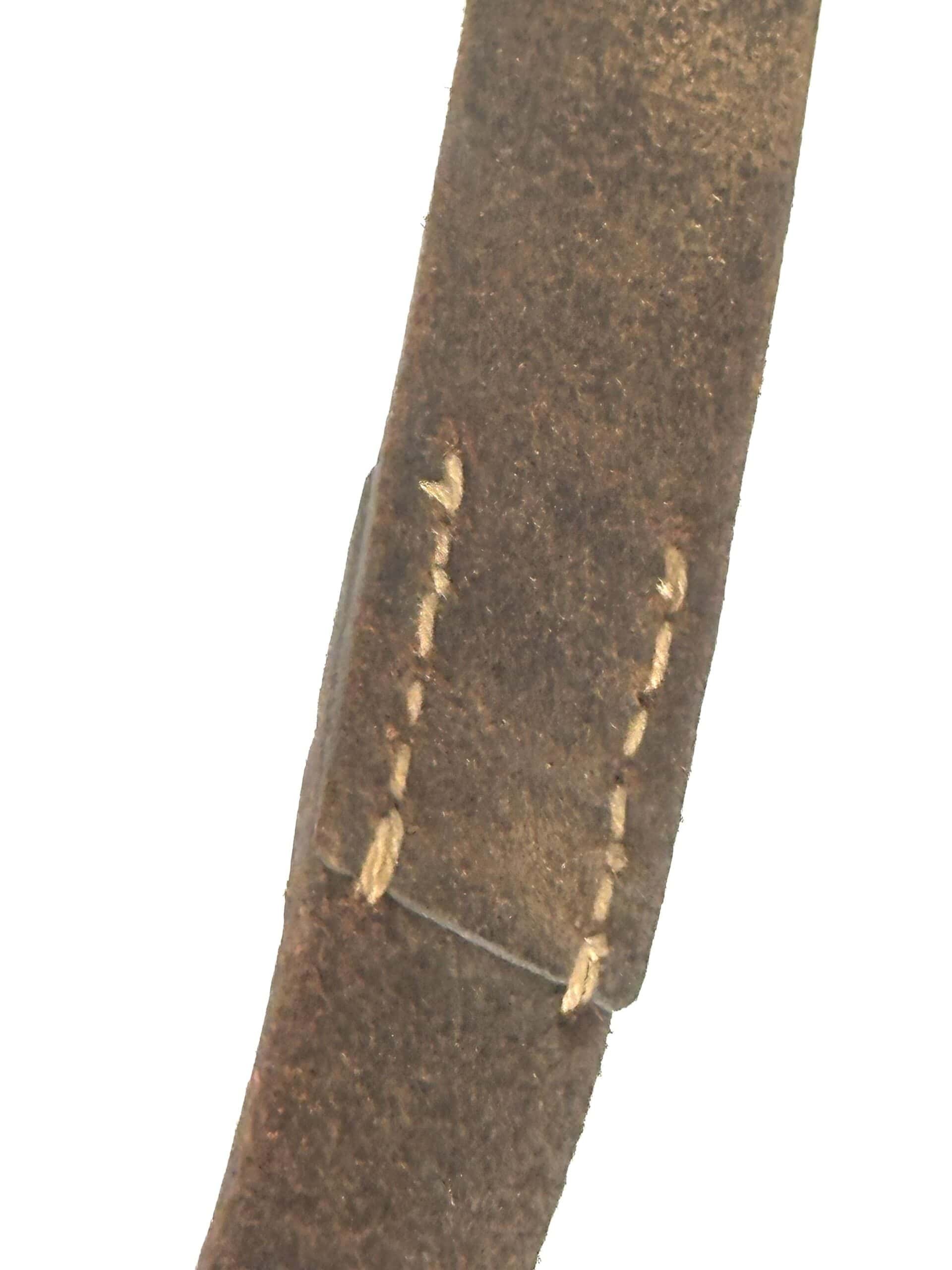 WW2 Japanese Type 14 Nambu Leather Holster with Shoulder Strap — image 5