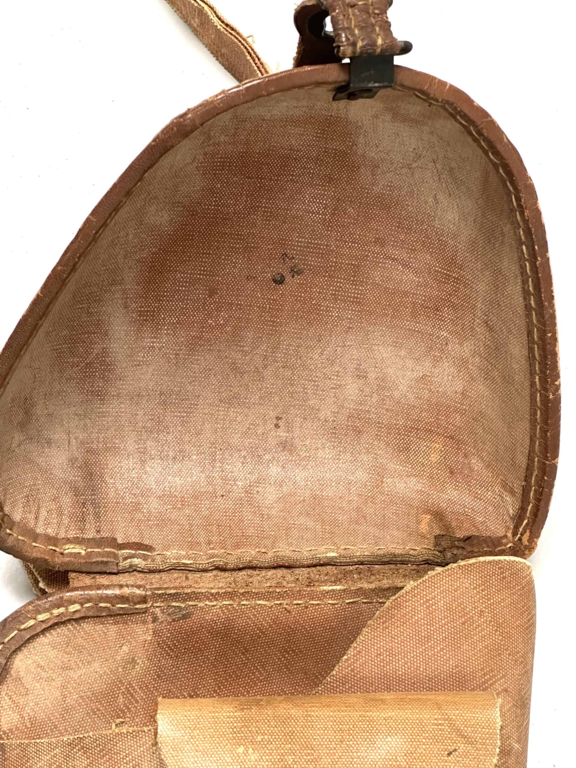 WW2 Japanese Type 14 Nambu Holster Rubberized Canvas with Shoulder Strap 1944 — image 9