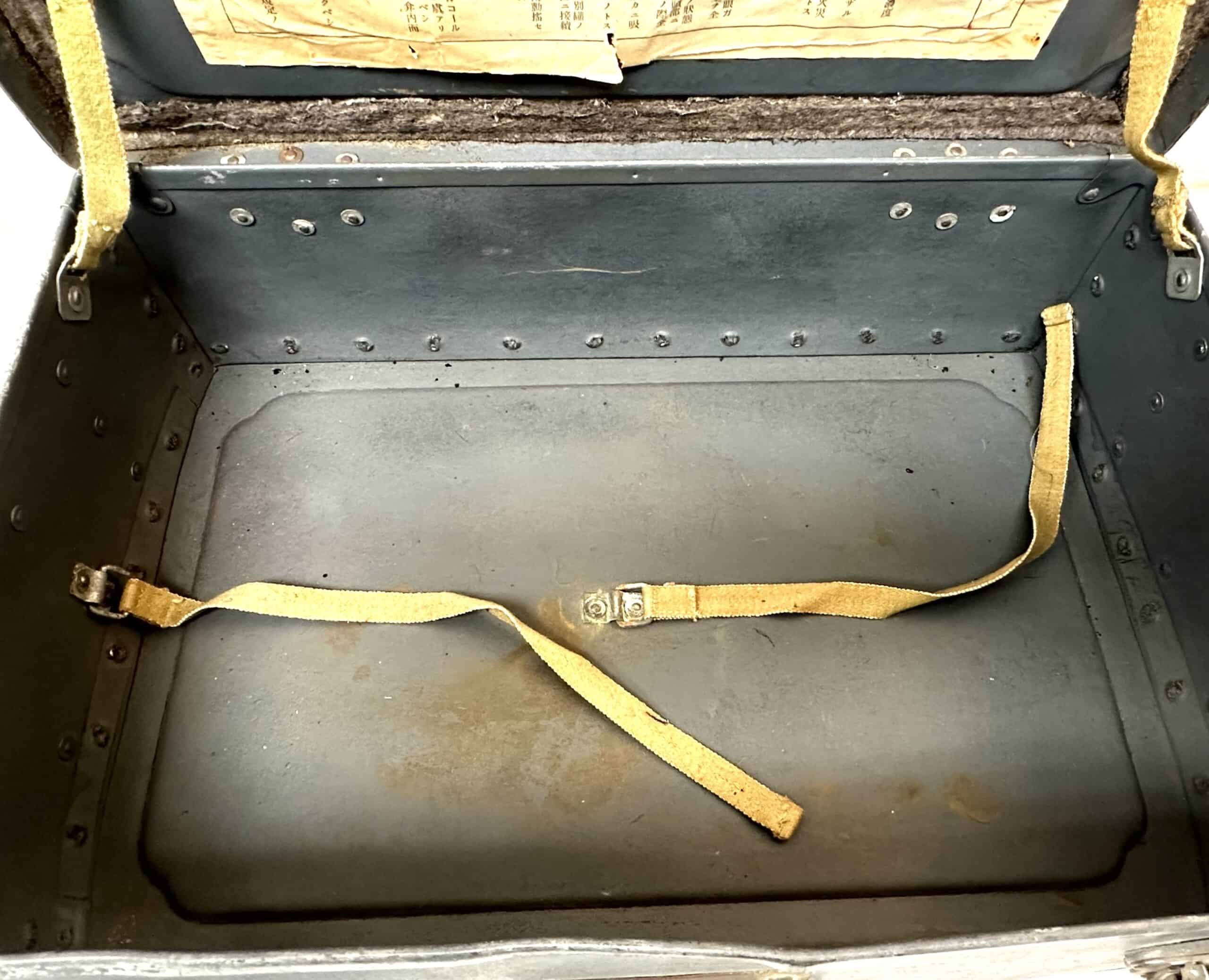 WW2 Japanese Navy Type 93 Gas Mask Case — image 7