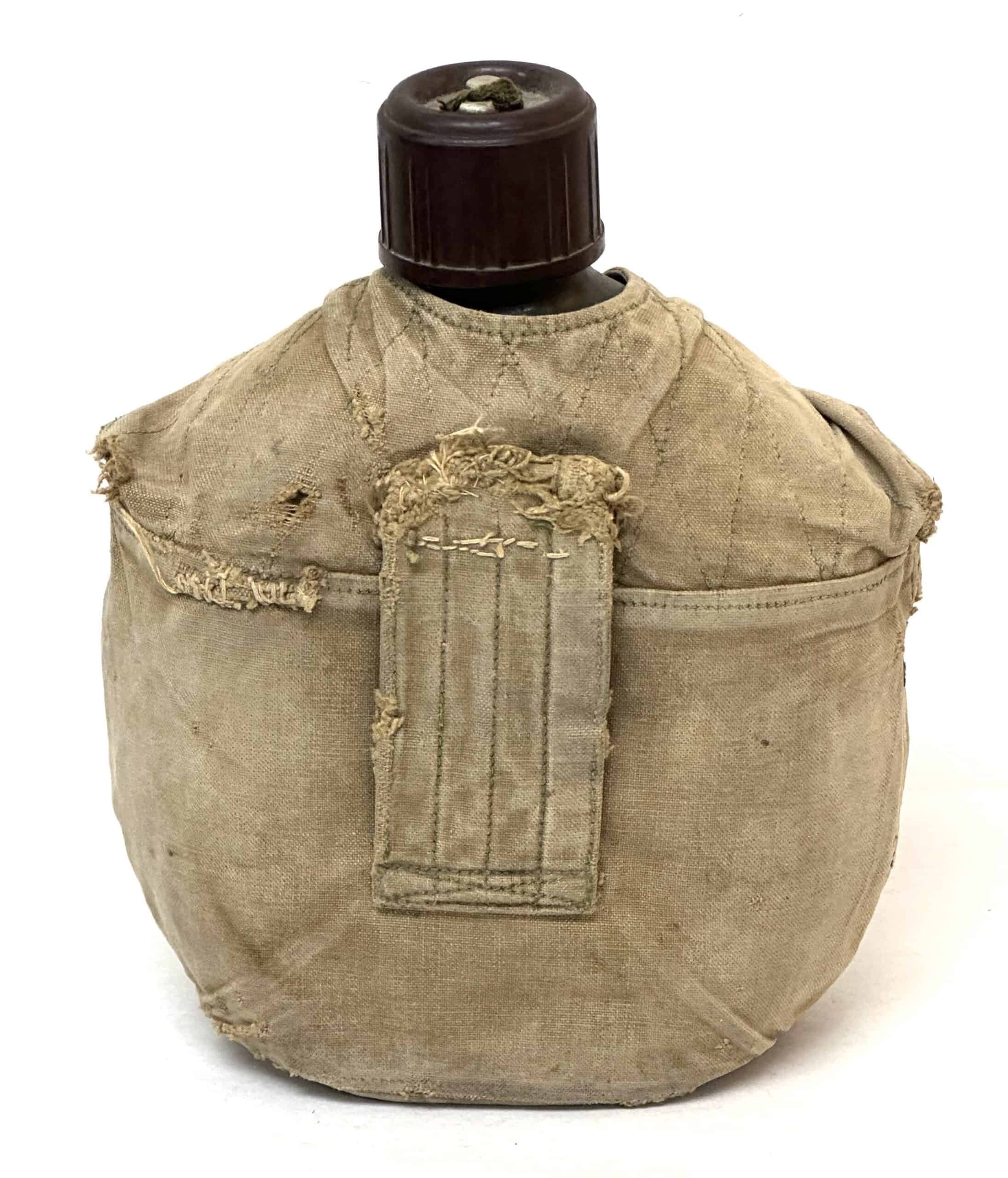 North Vietnamese Army Canteen with Poplin Cover Salty — image 2