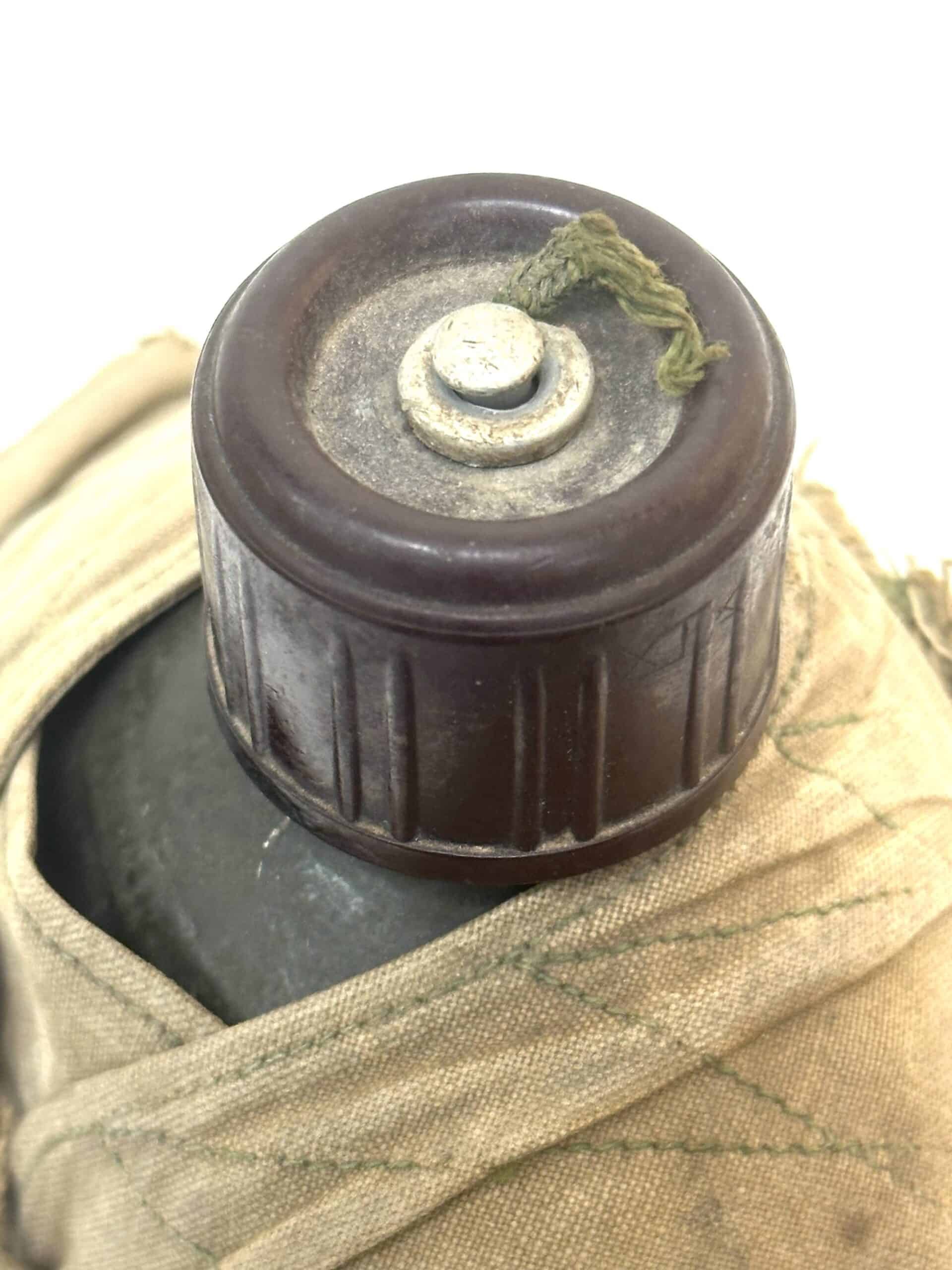 North Vietnamese Army Canteen with Poplin Cover Salty — image 3