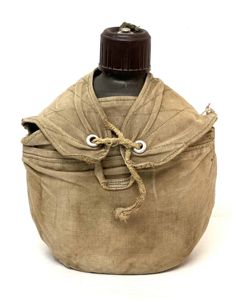 North Vietnamese Army Canteen with Poplin Cover Salty