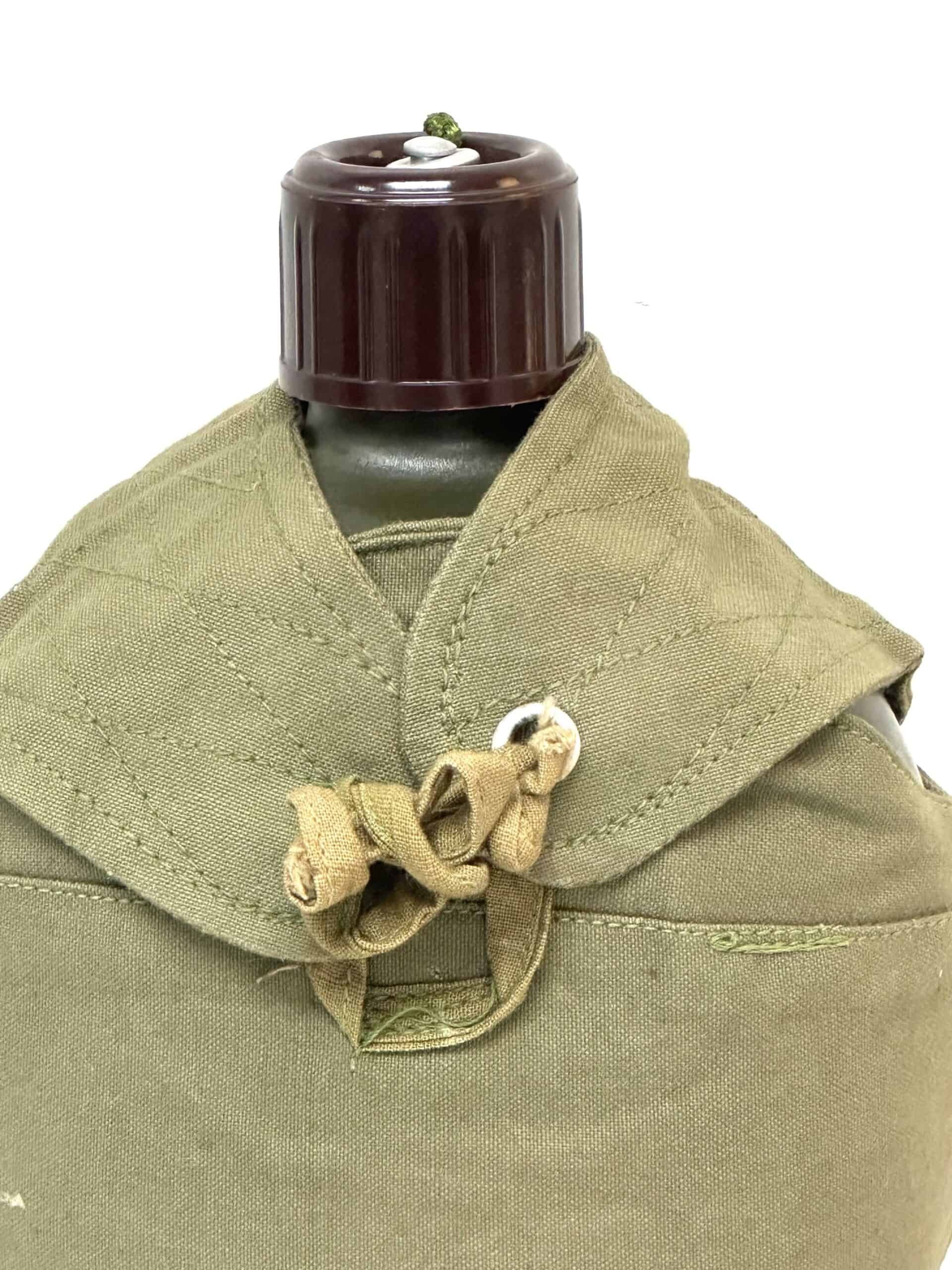 North Vietnamese Army Canteen with Poplin Cover Unissued — image 2