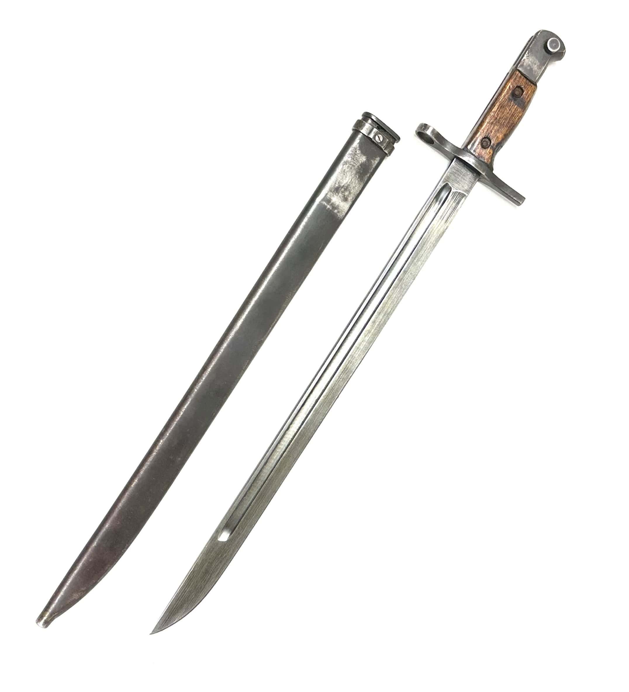 WW2 Japanese Type 30 Bayonet Hikari Seiki Seisakusho Prism Instrument Factory Bright Blade — image 2