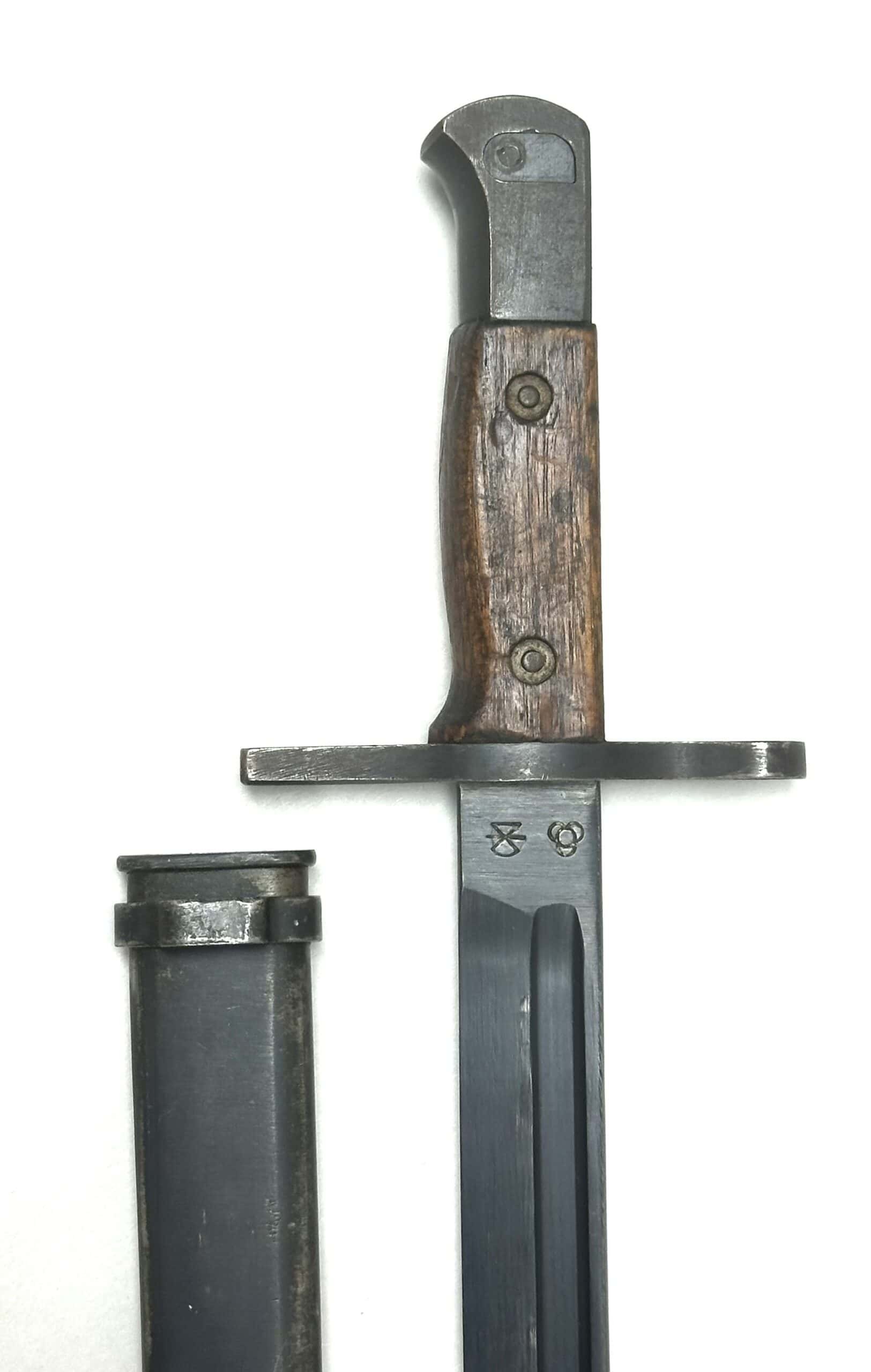 WW2 Japanese Type 30 Bayonet Hikari Seiki Seisakusho Prism Instrument Factory — image 3