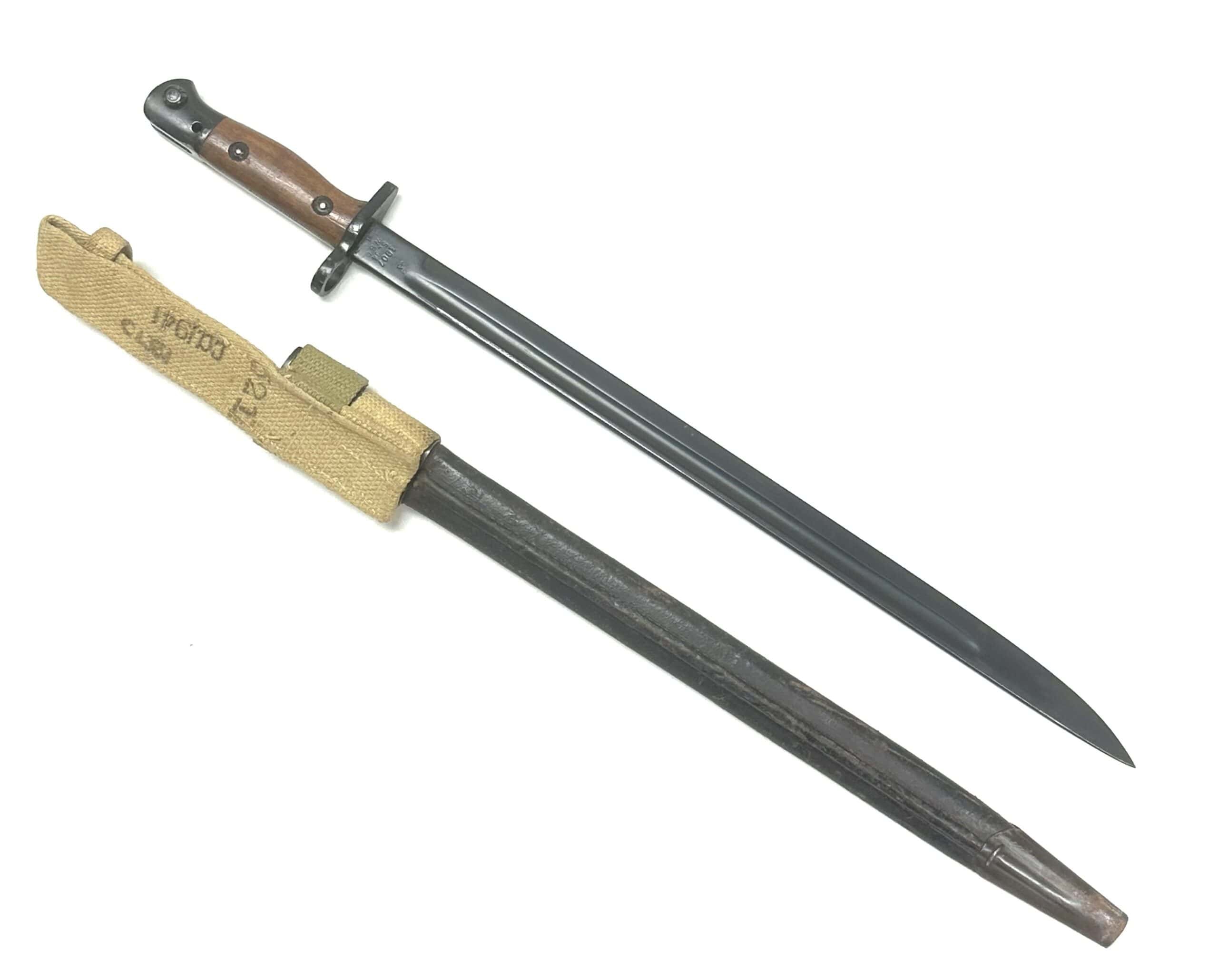 WW2 British SMLE Model 1907 Bayonet by Wilkinson Sword — image 2
