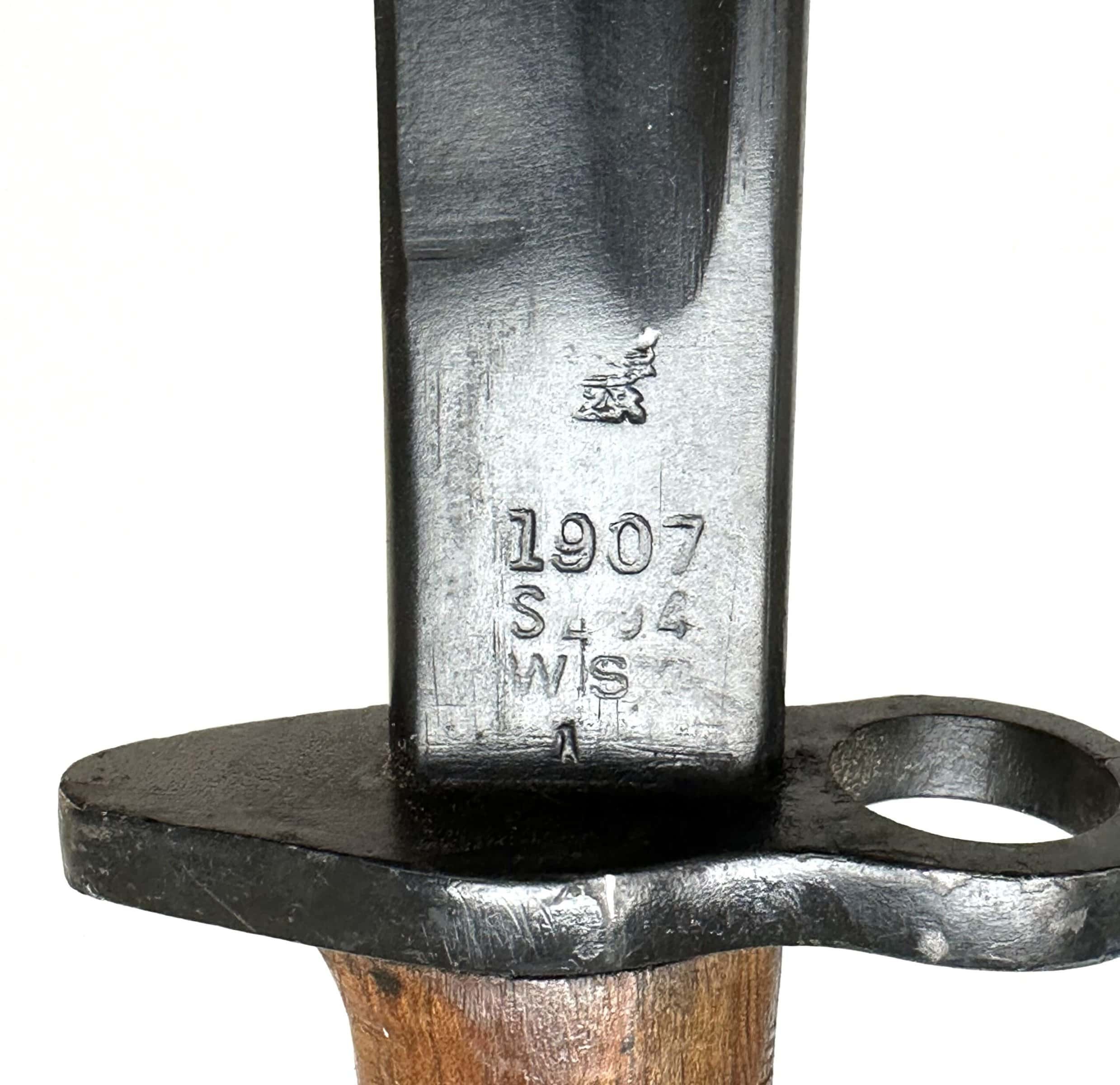WW2 British SMLE Model 1907 Bayonet by Wilkinson Sword — image 3
