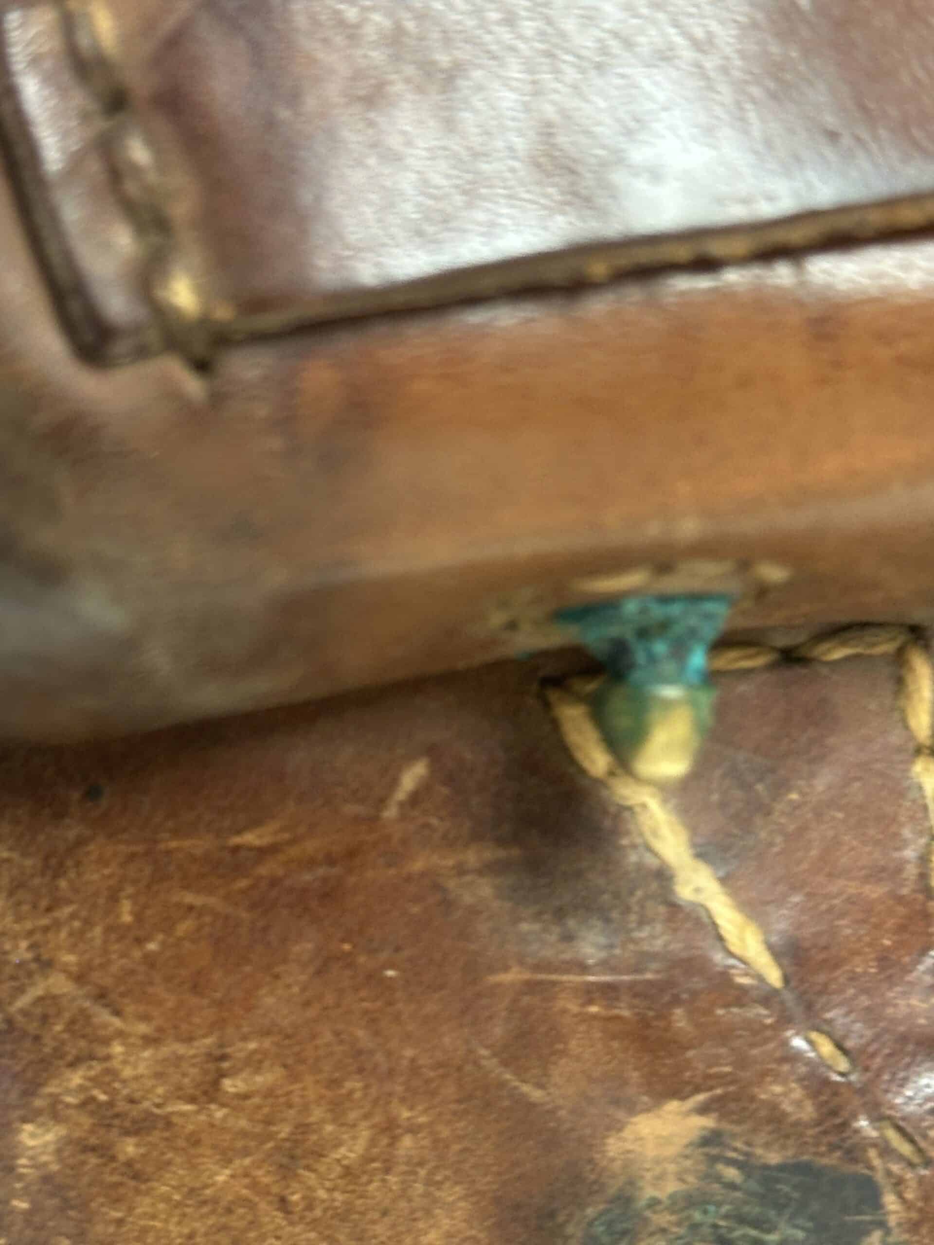 WW2 Japanese Leather Type 14 Nambu Pistol Holster with Strap — image 9