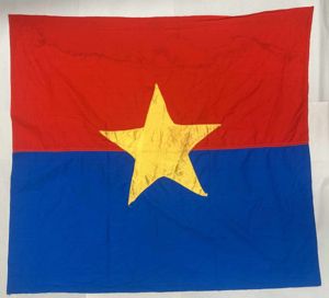 Viet Cong Two Sided Flag Cotton with Silk Star