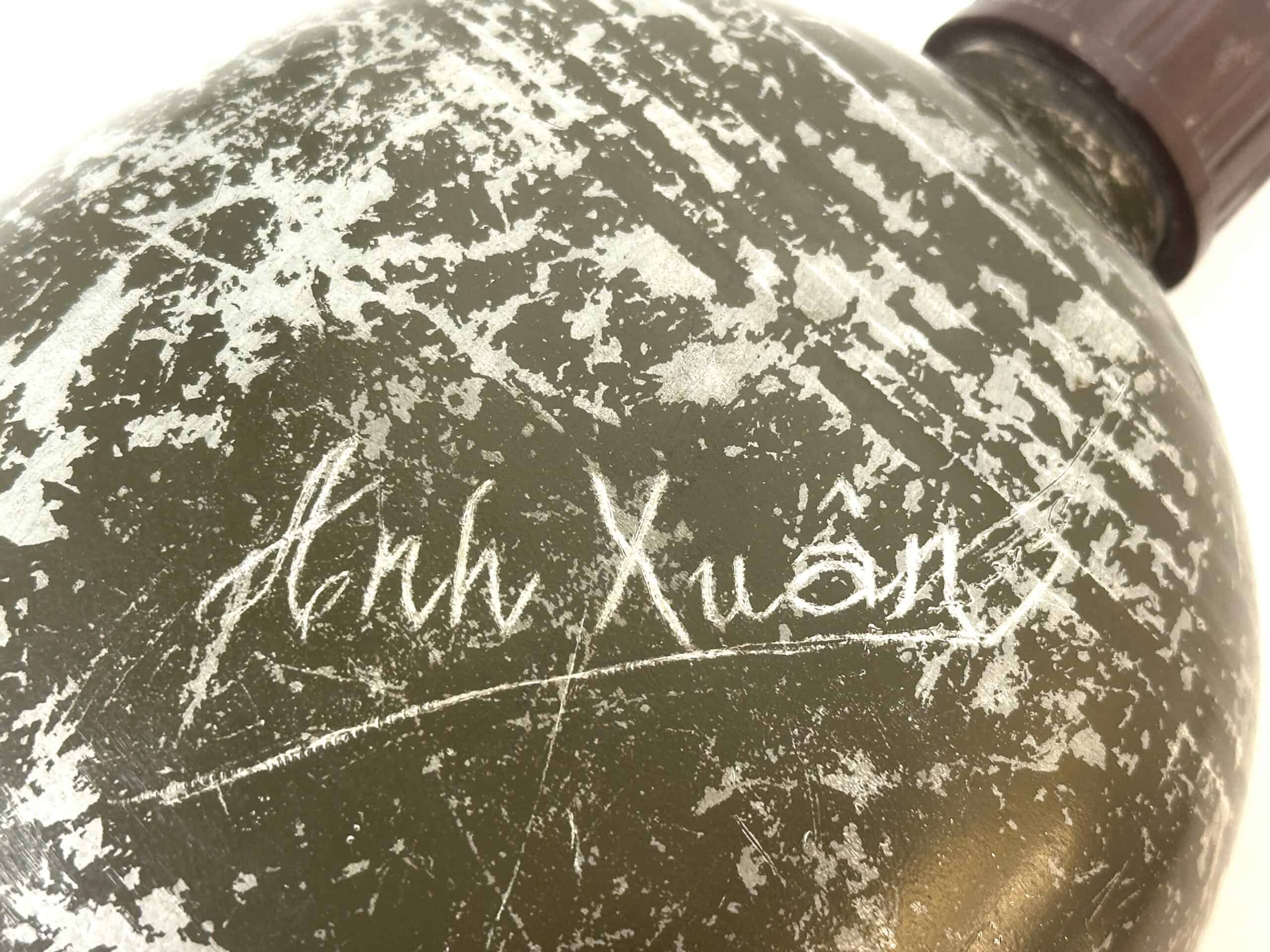 North Vietnamese Army Named Canteen with Cover — image 3