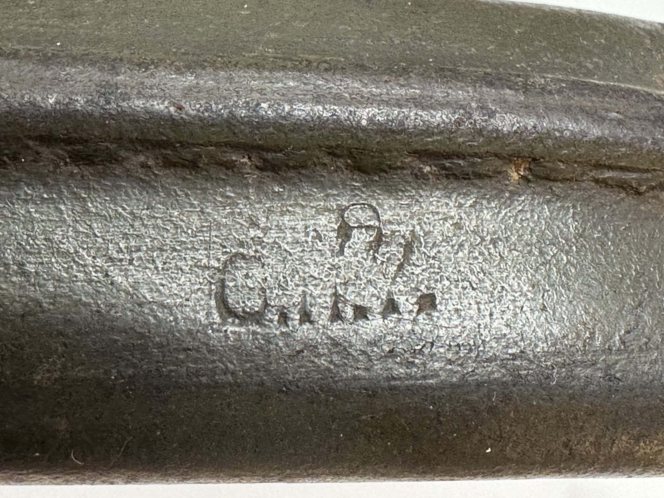 US WW1 Model 1917 Leather Bayonet Scabbard — image 3