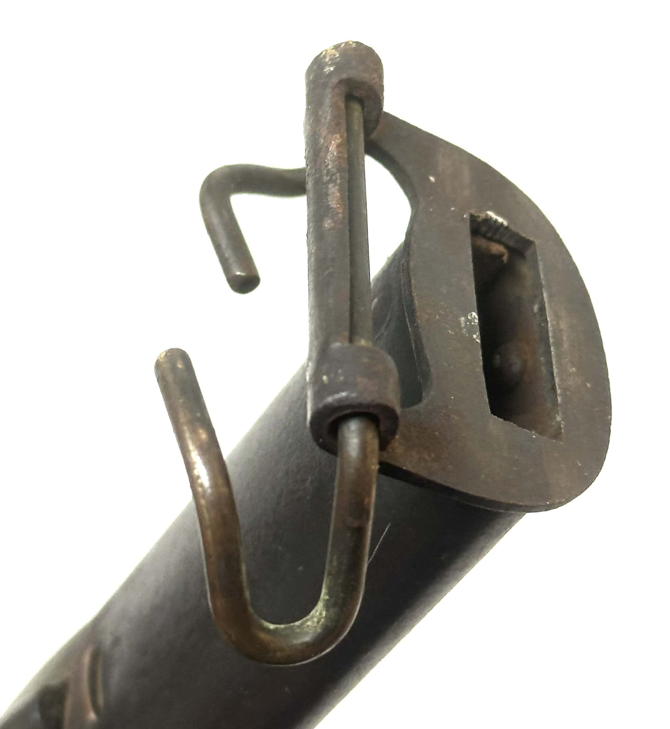 US WW1 Model 1917 Leather Bayonet Scabbard — image 5